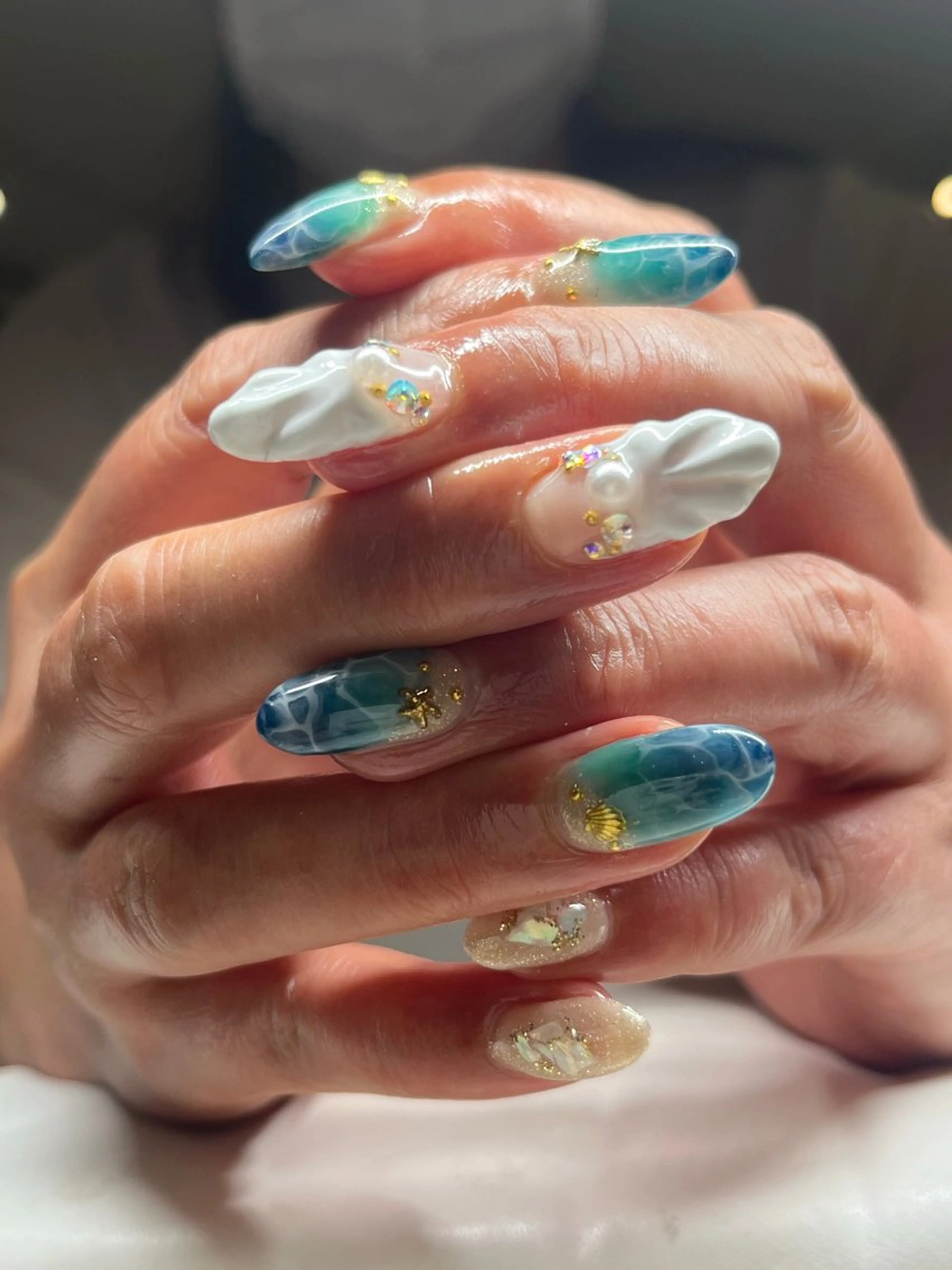 ネイル 持ち込み chez-moi所属・🔹Chez-moi 🔹mayuのネイルデザイン