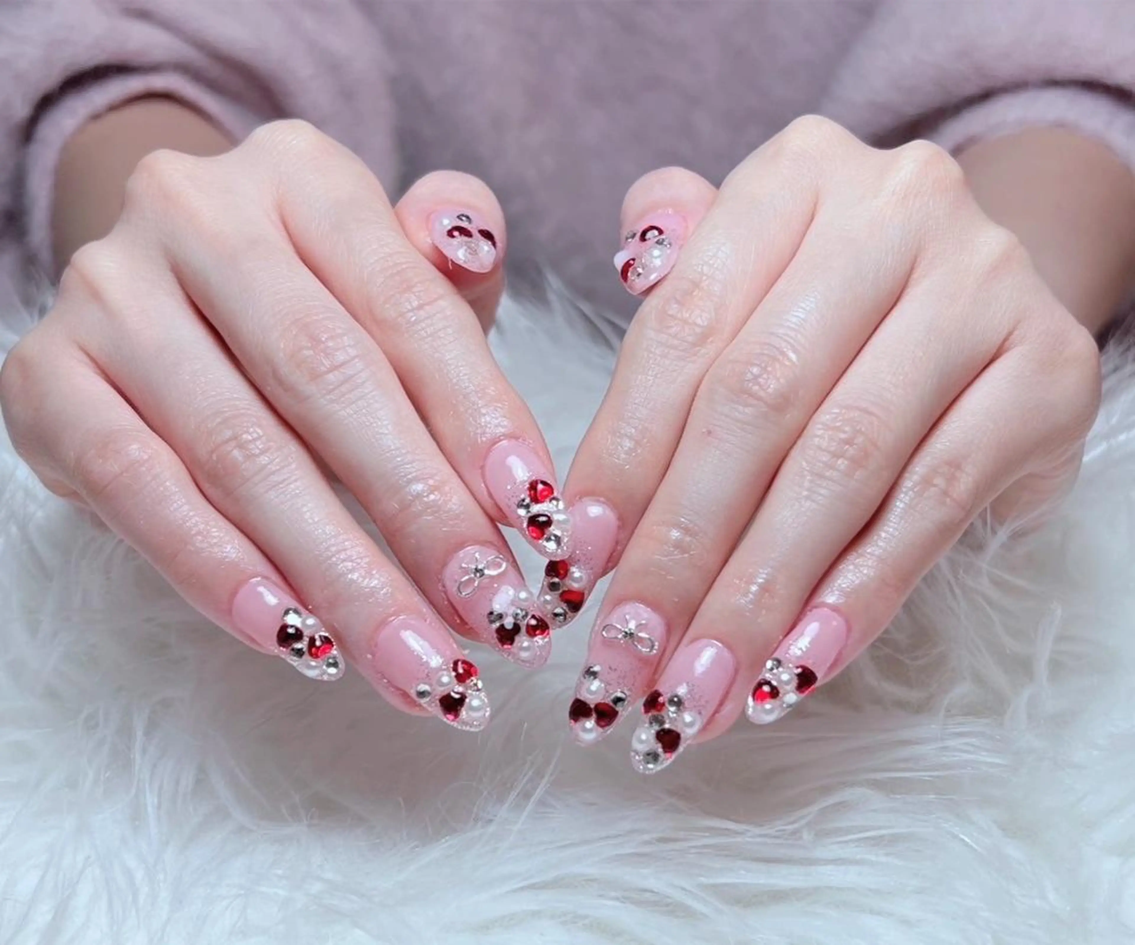 ネイル RAFFINE haru🦋🩵のネイルデザイン