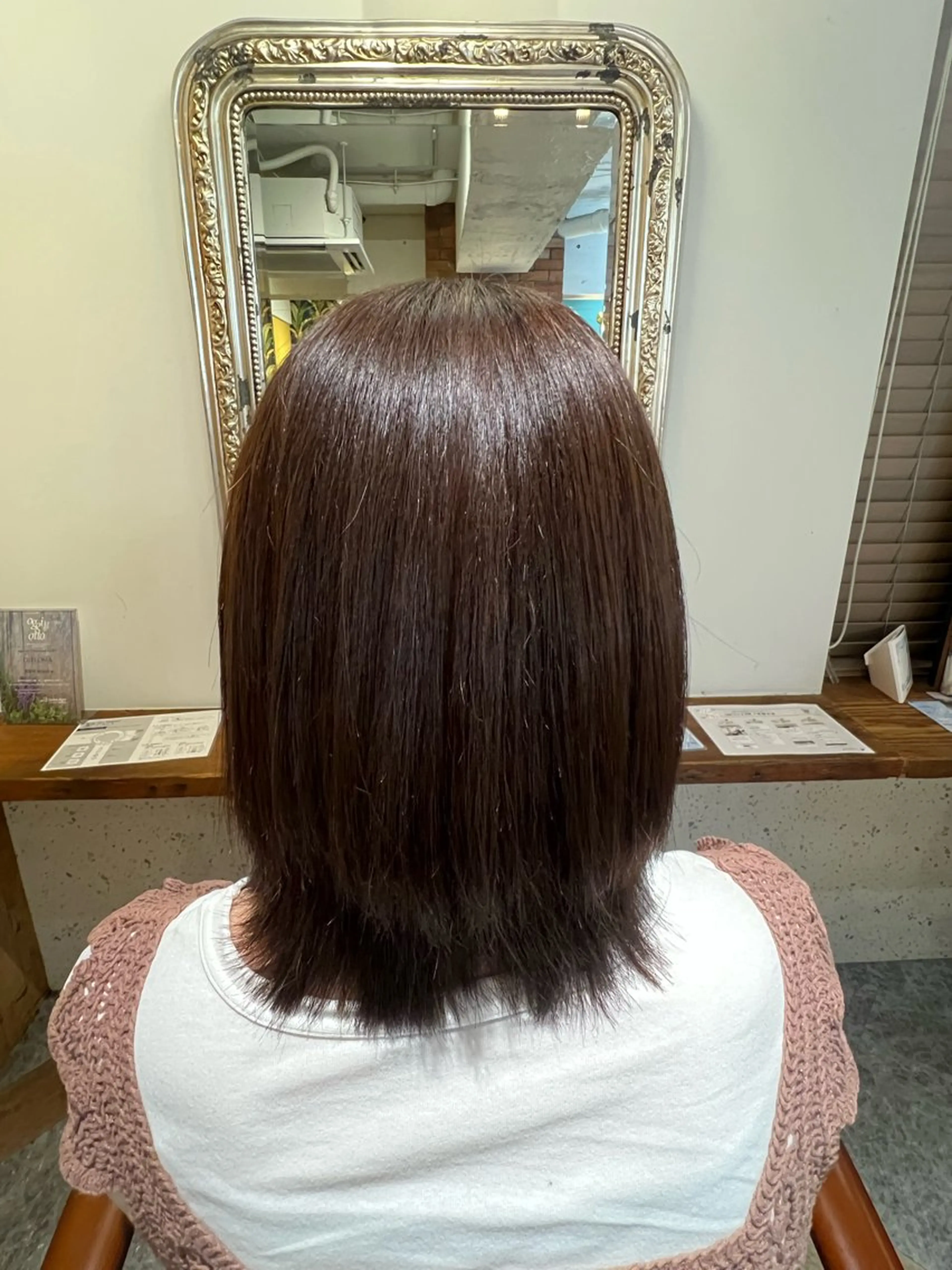 ヘアカラーの写真