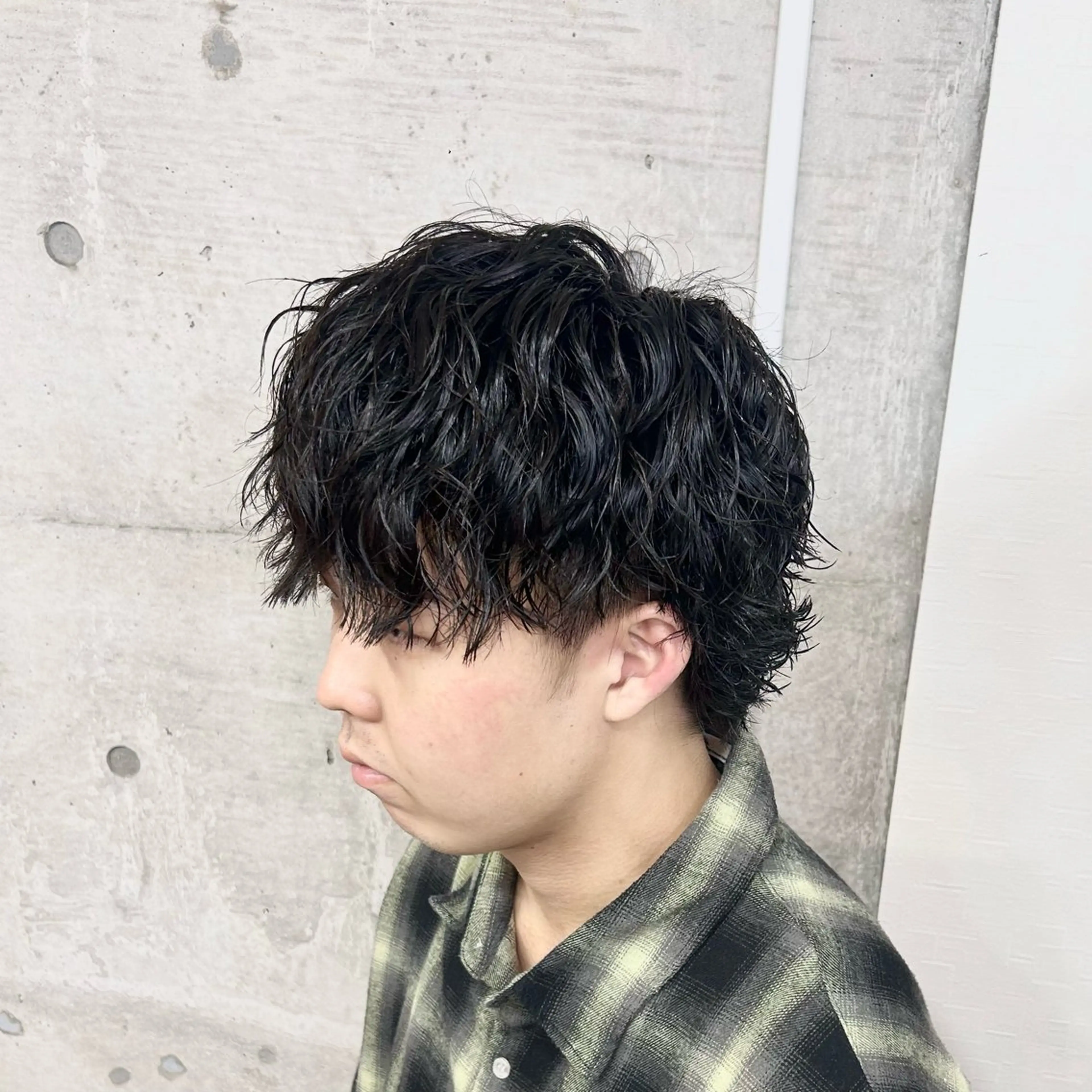 ミディアム ウルフカット Rikito .のヘアスタイル