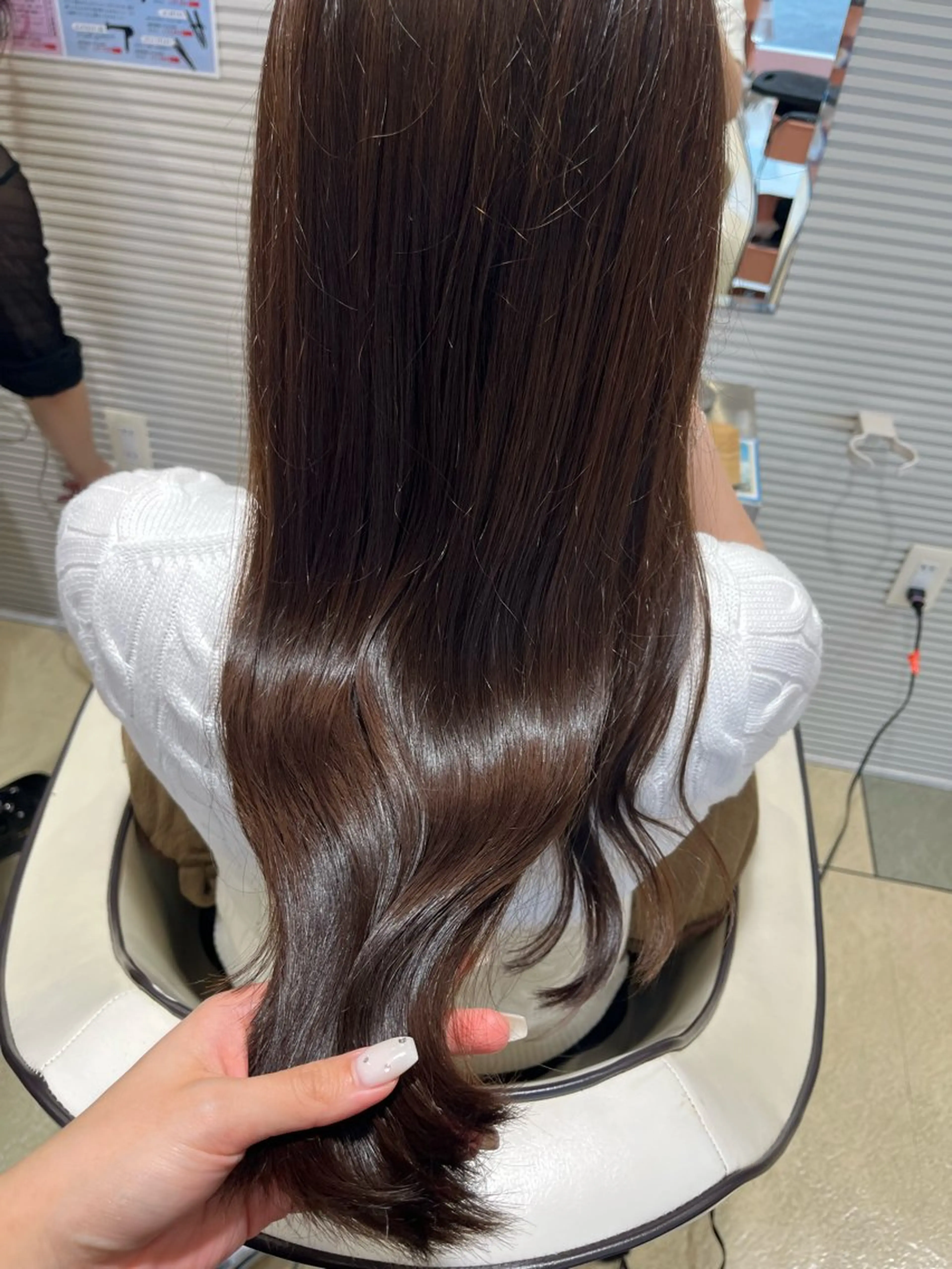 カラー 奈那美🌸 韓国ヘア🌸透明感のヘアスタイル