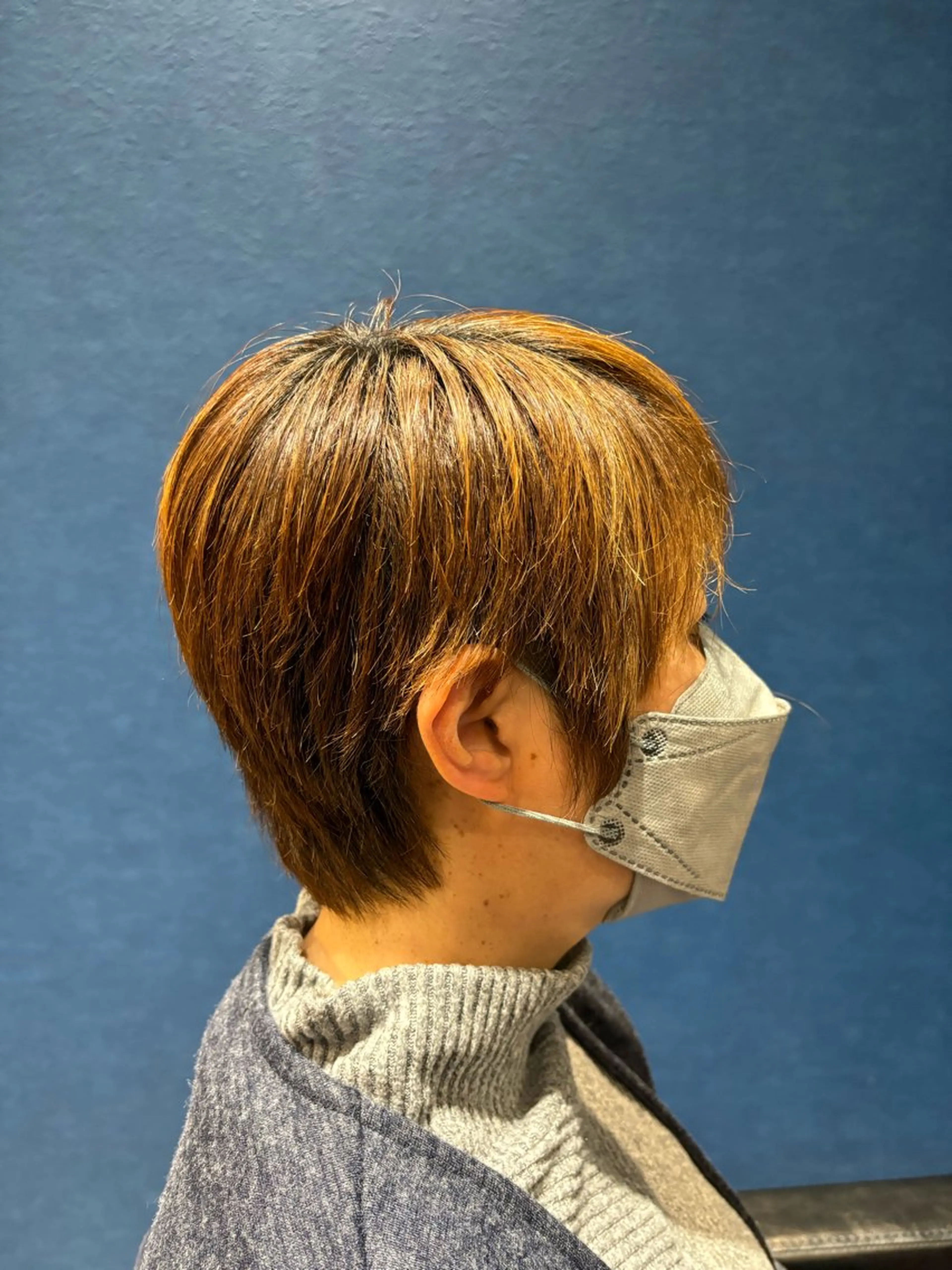 ショート カット 四役 蒼海のヘアスタイル