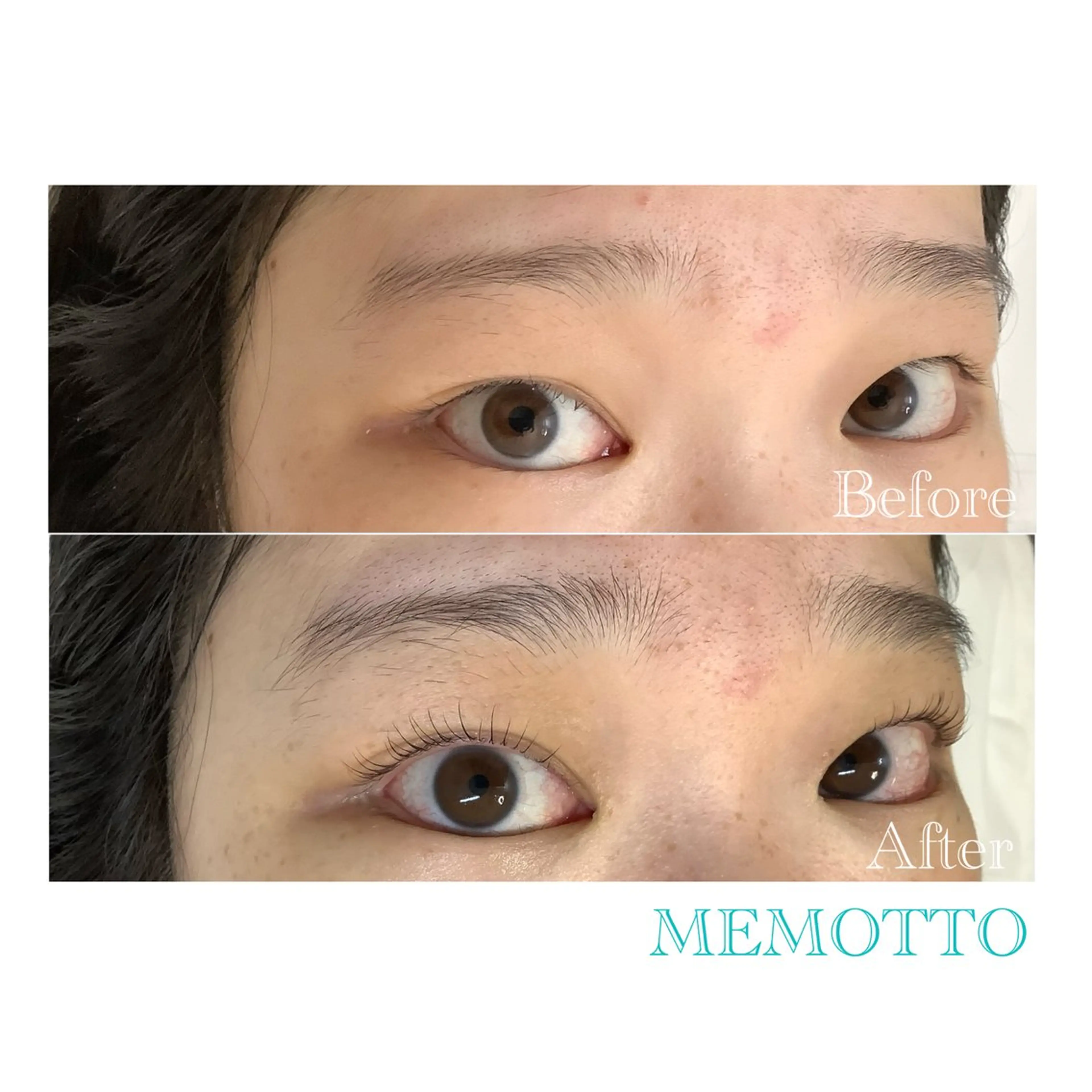 マツエク・マツパ 一重×まつ毛パーマ マツパ MEMOTTO CHIHIROのマツエク・マツパデザイン