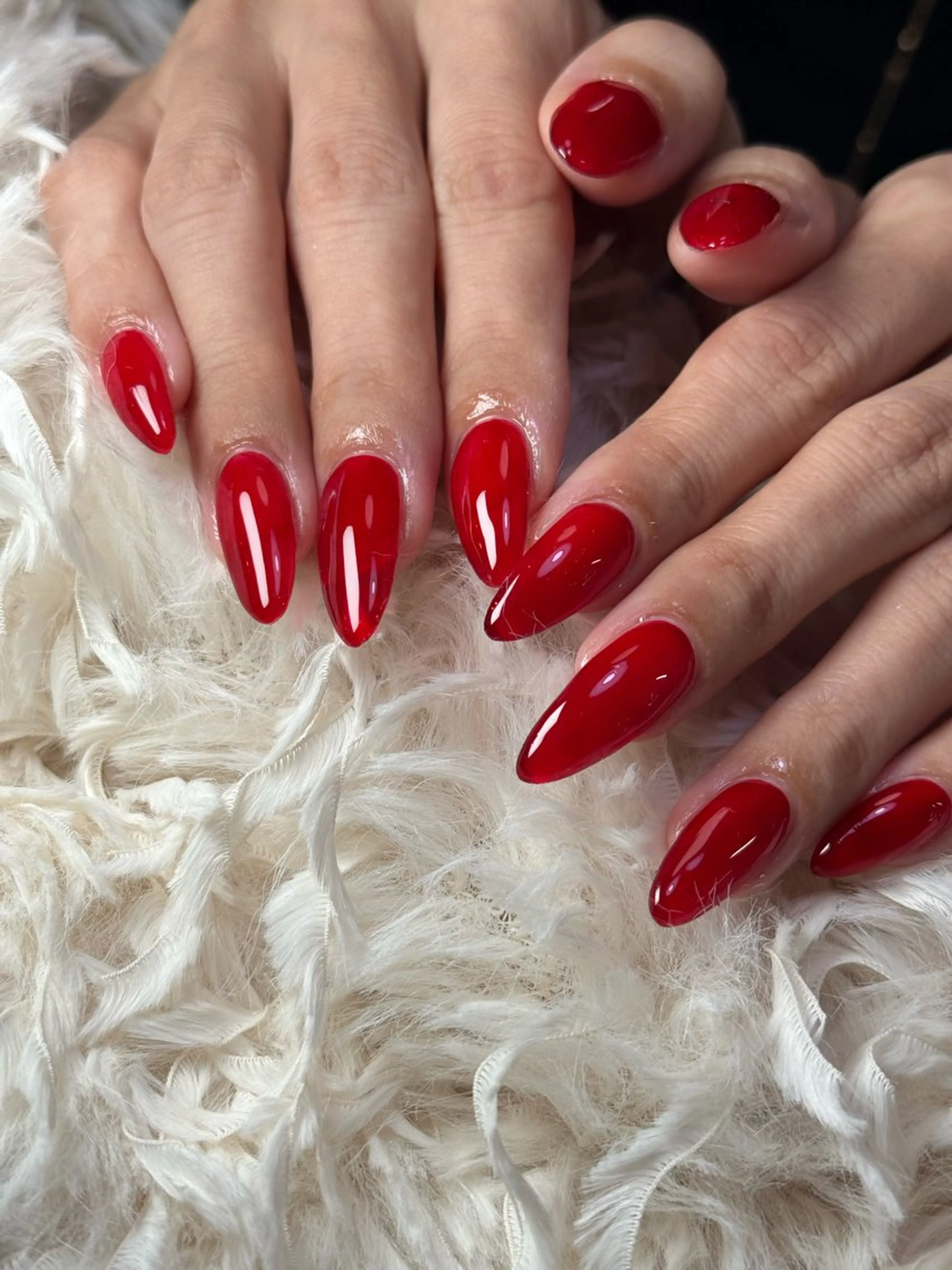 セミロング Latte Nail 十三のネイルデザイン