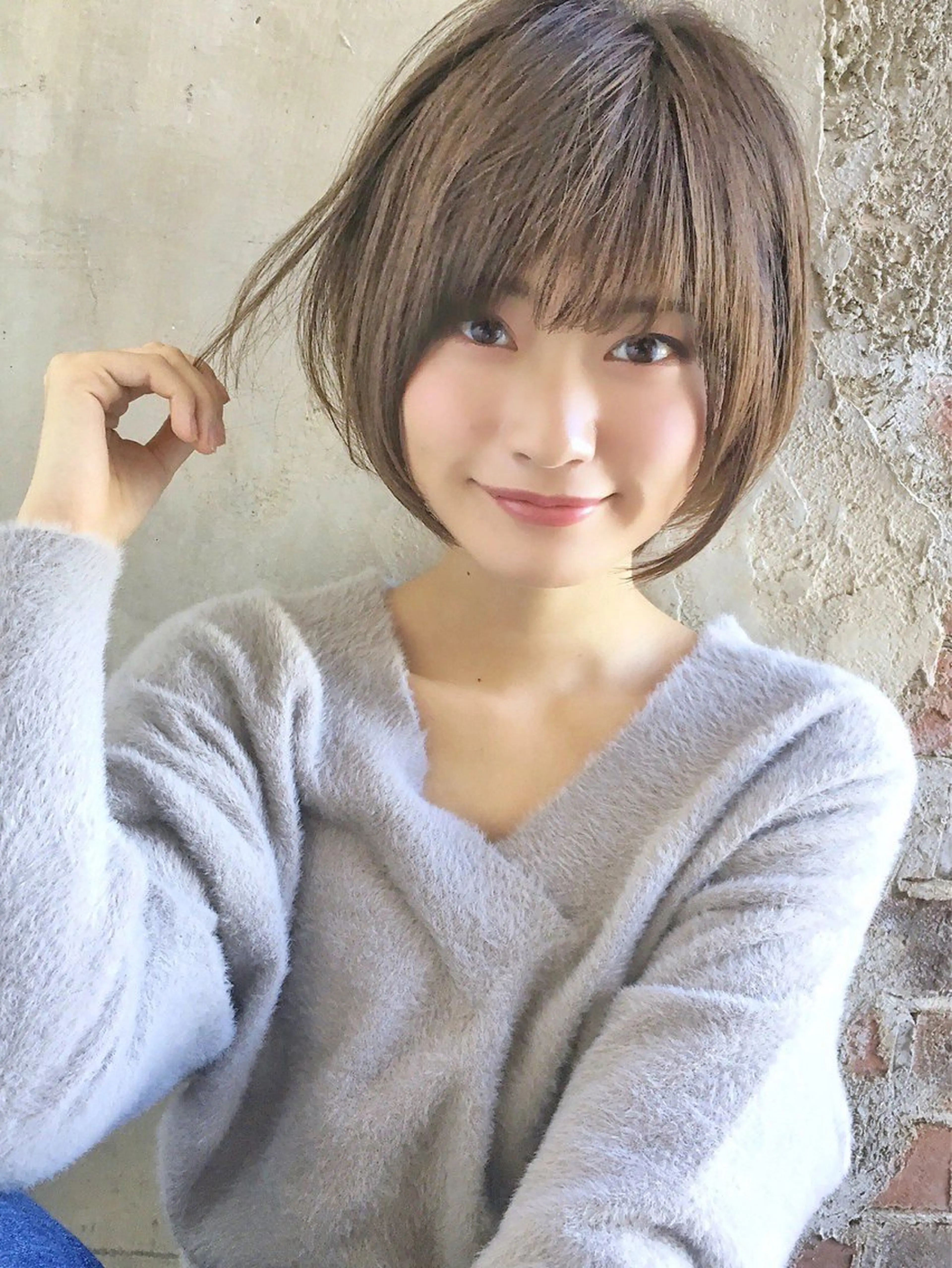 ショート カット ヘアカラー 新宿/レイヤー/ amu🫧のヘアスタイル