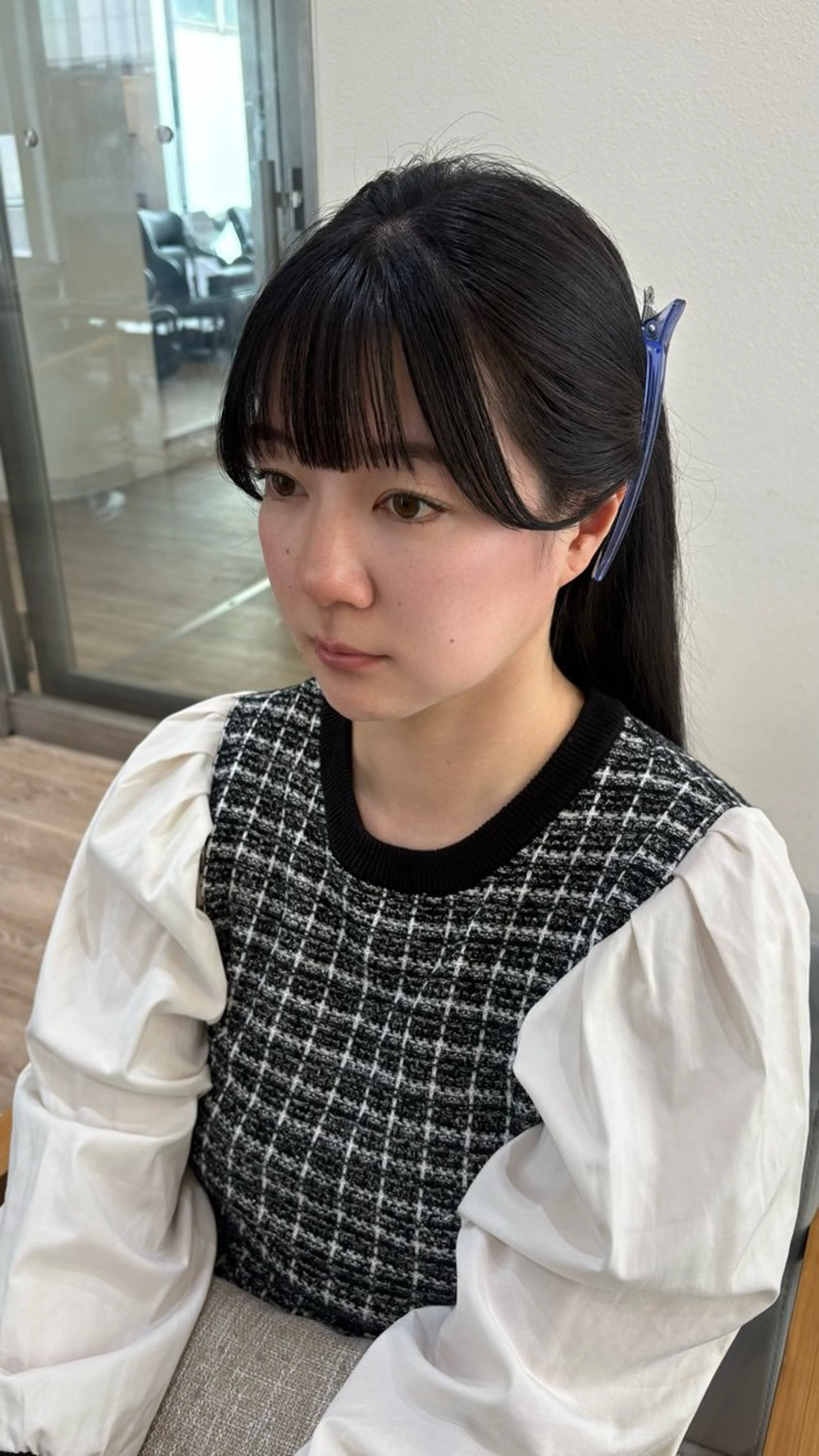 ロング カット トリートメント 大木 唯月のヘアスタイル
