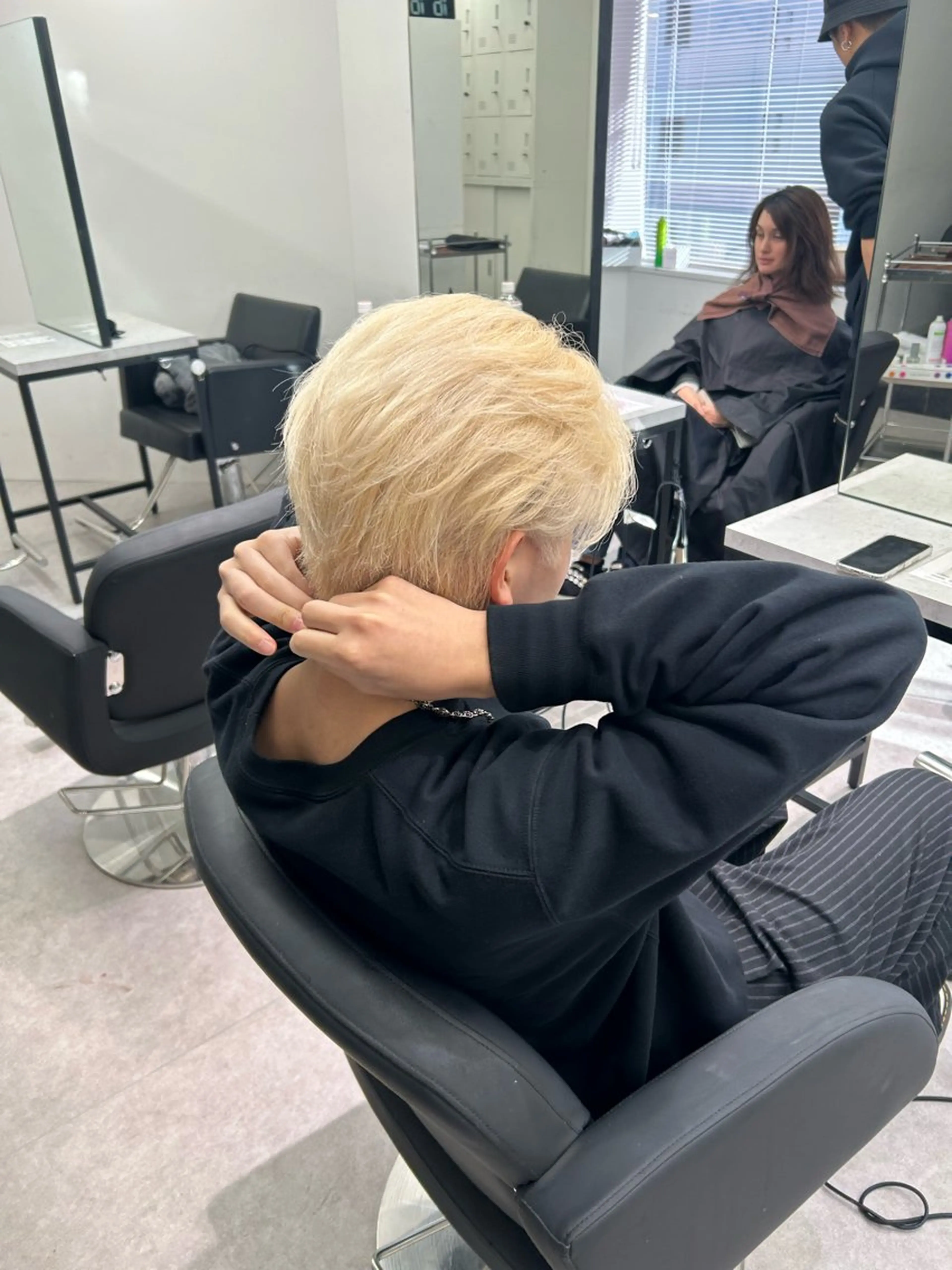 カラー メンズ 🌟カットレイヤー ボブ森龍哉のヘアスタイル