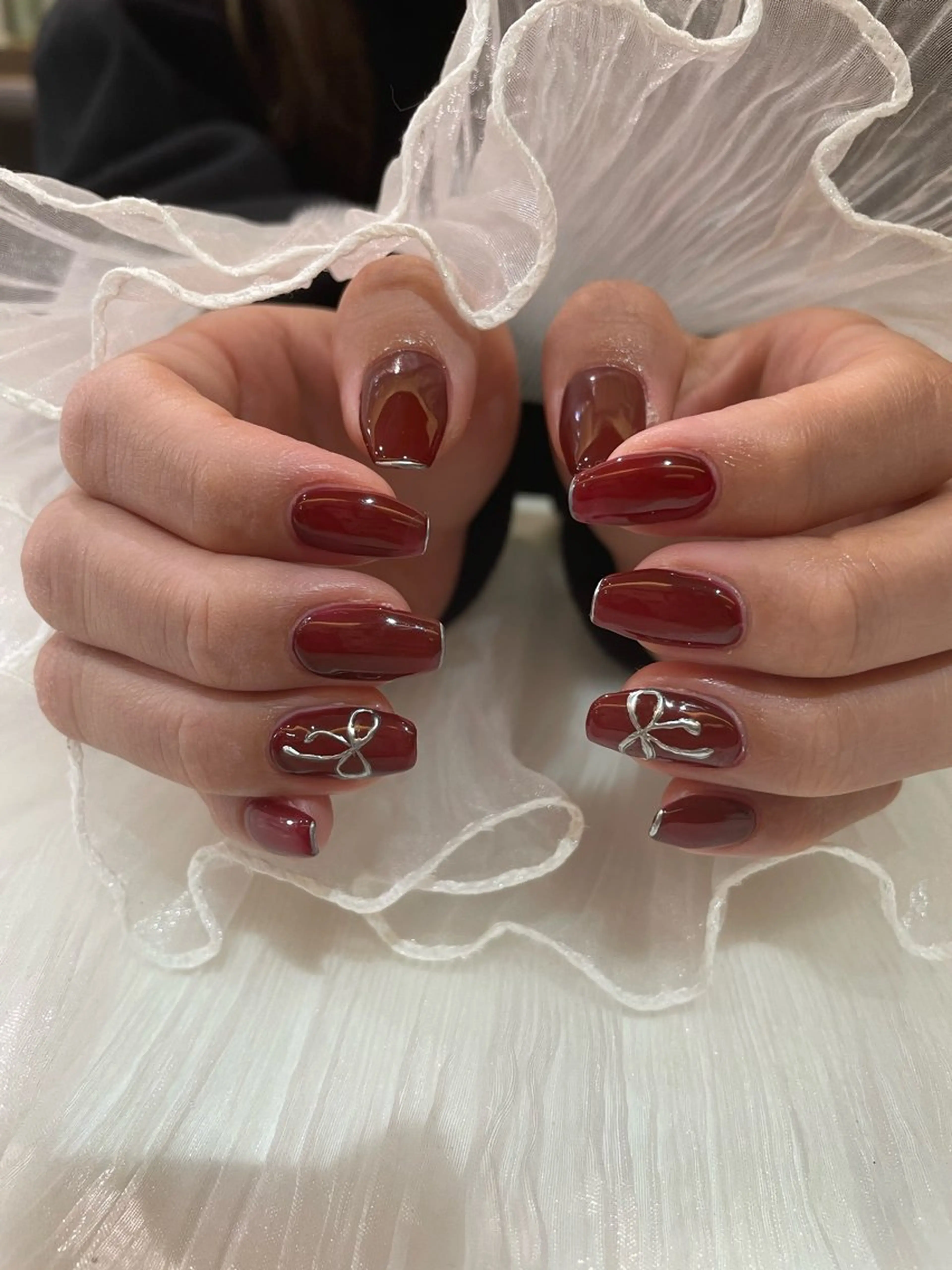 ネイル ‪るか/‪透明感 カラー/アレンジのヘアスタイル