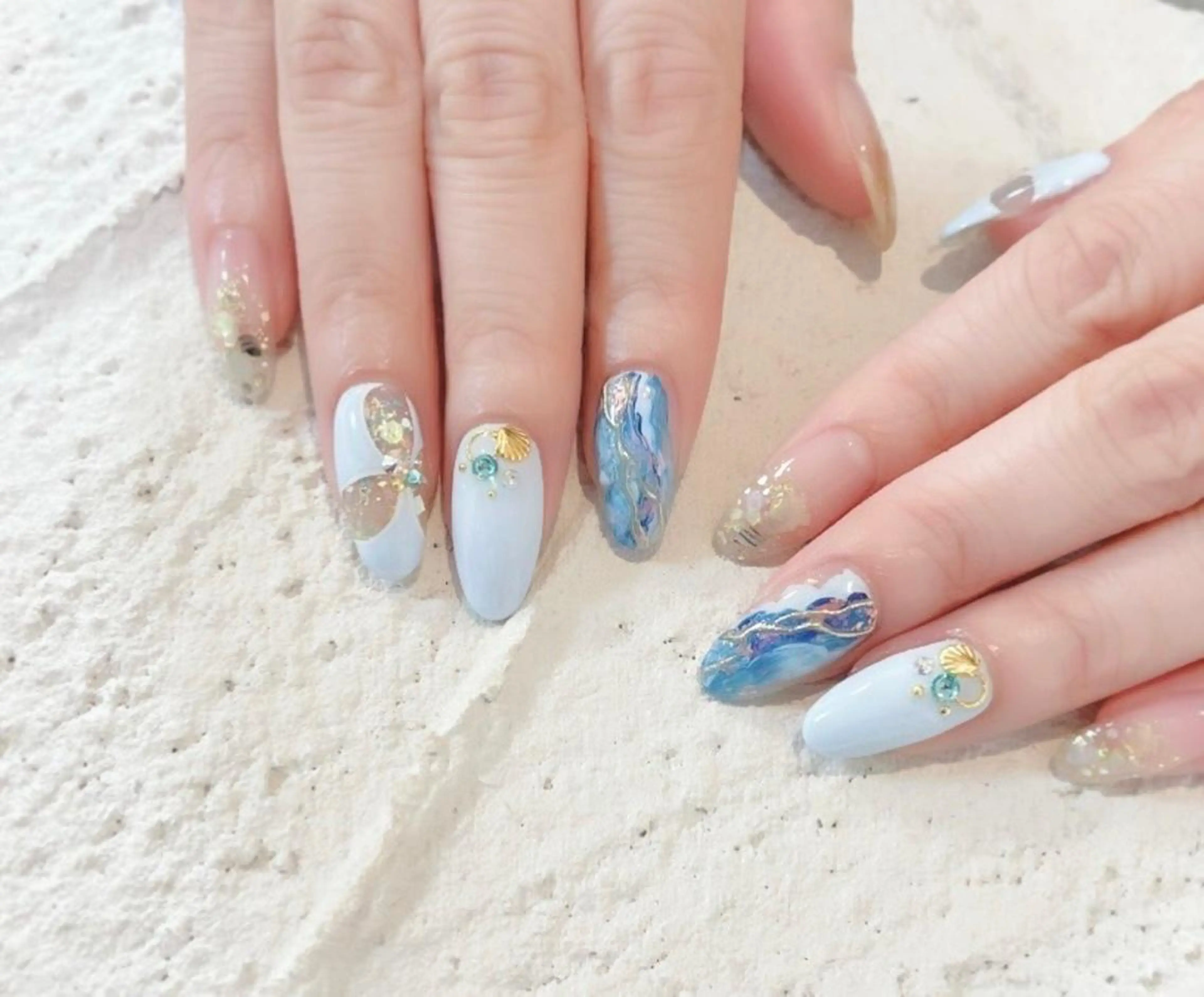 ネイル ハンドネイル Nail salon mewのネイルデザイン