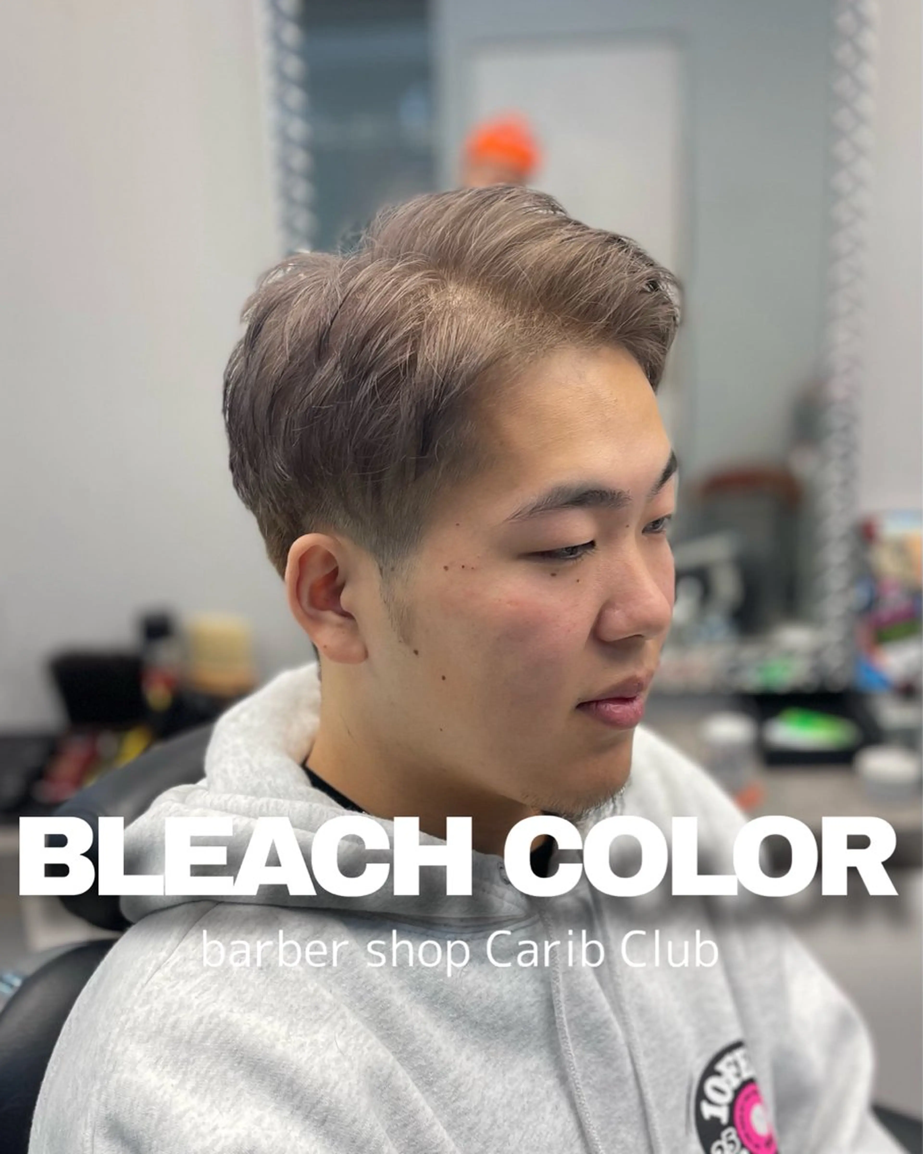 ショート 天王寺で1番人気の フェード師/大野尋哉のヘアスタイル