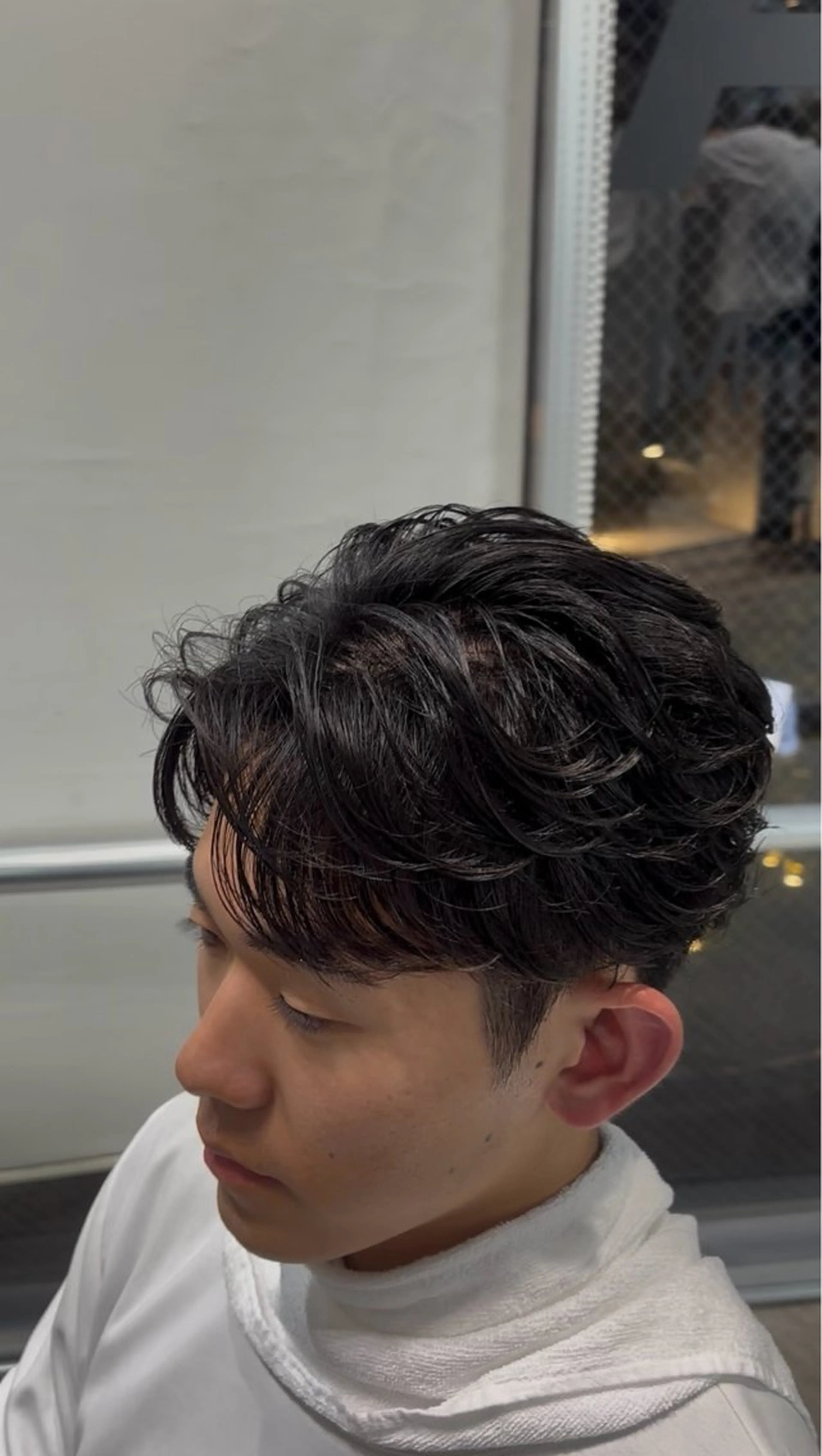 ショート パーマ メンズ 🐲原宿、渋谷/メン ズ特化/パーマ、縮毛のヘアスタイル