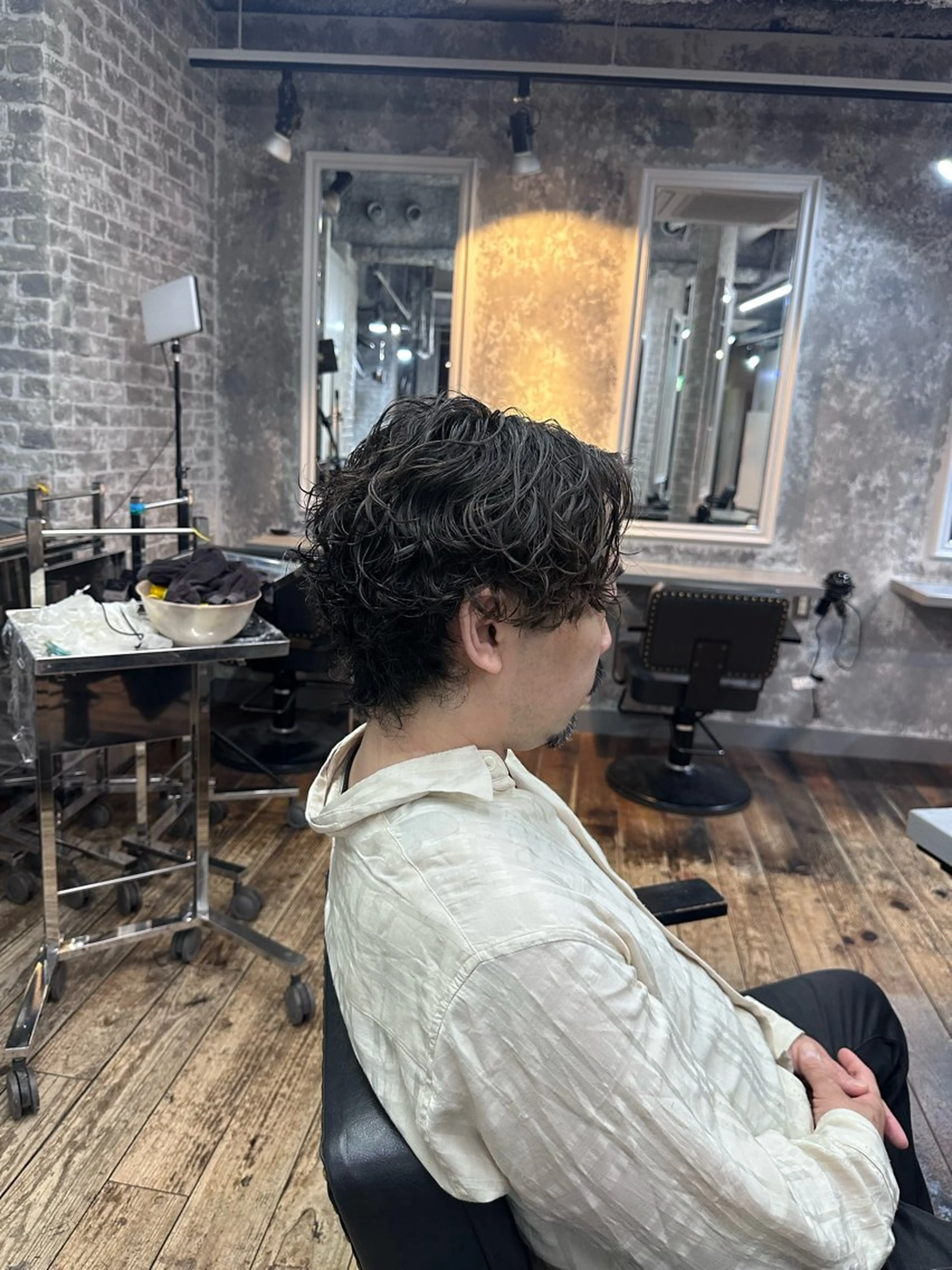 ショート パーマ メンズ カット パーマ 🩵ベリーショート✨ パーマスタイル みくのヘアスタイル