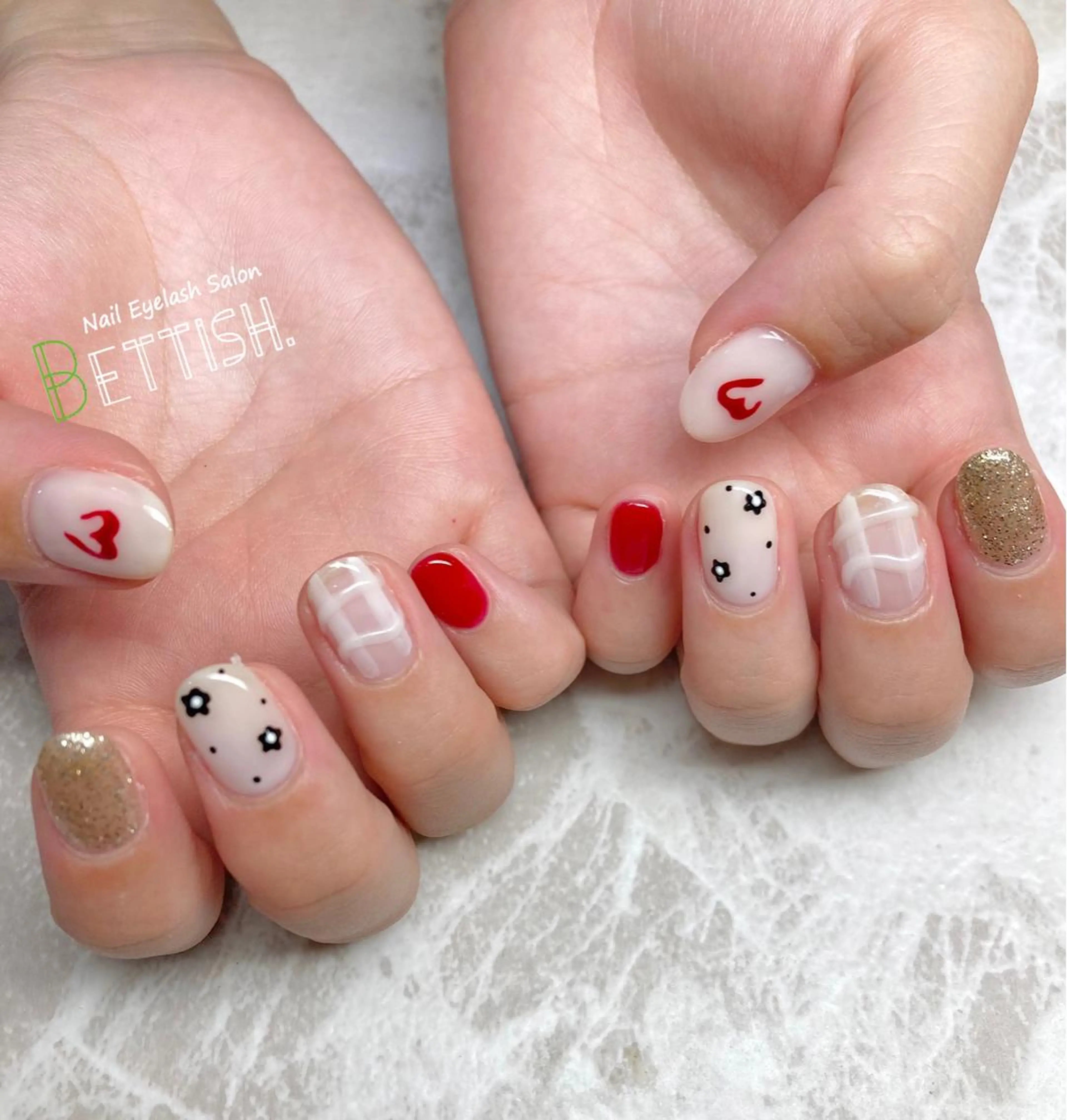 ネイル ハンドネイル BETTISH. KUMIKO☺︎︎のネイルデザイン