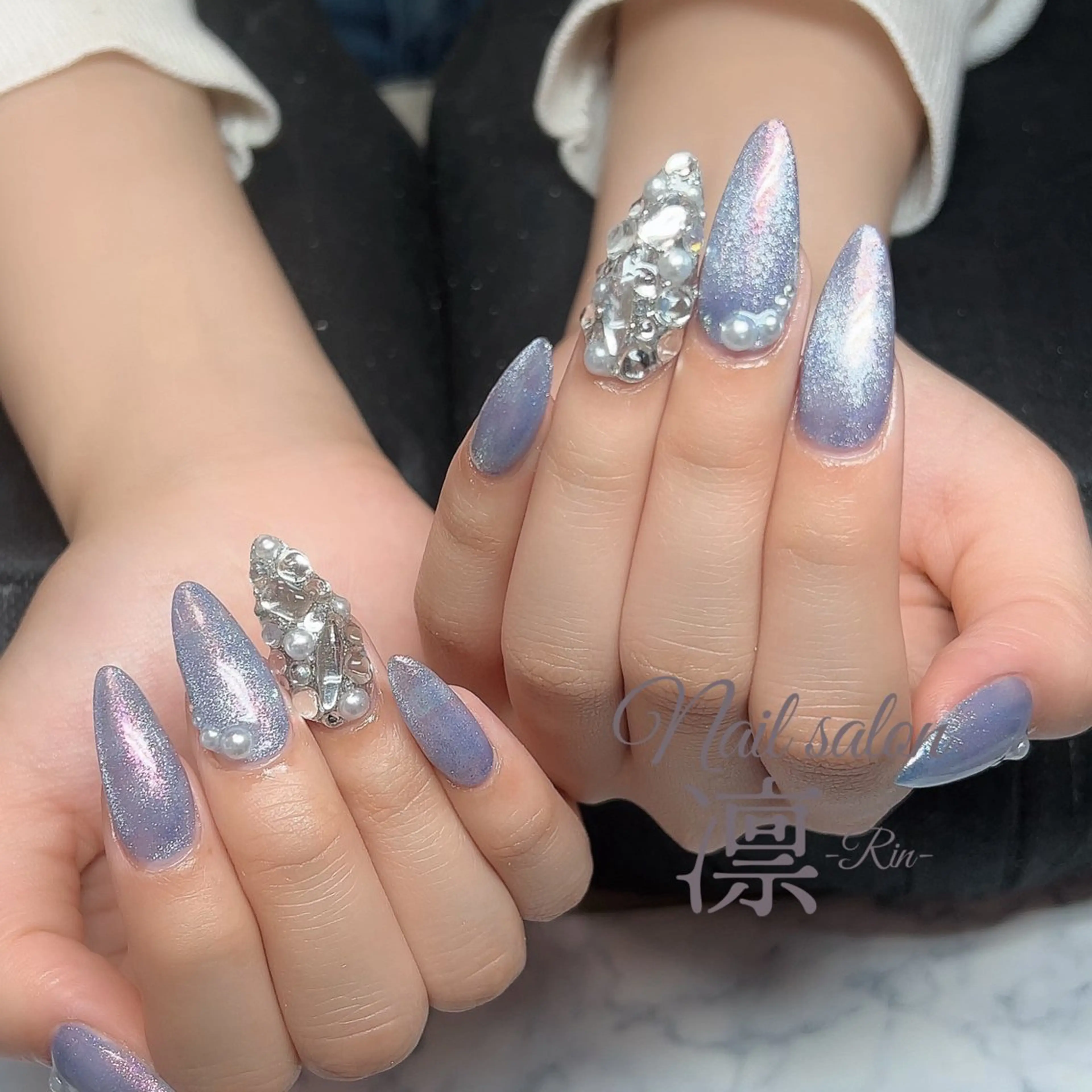 ネイル スカルプネイル private salon凛のネイルデザイン