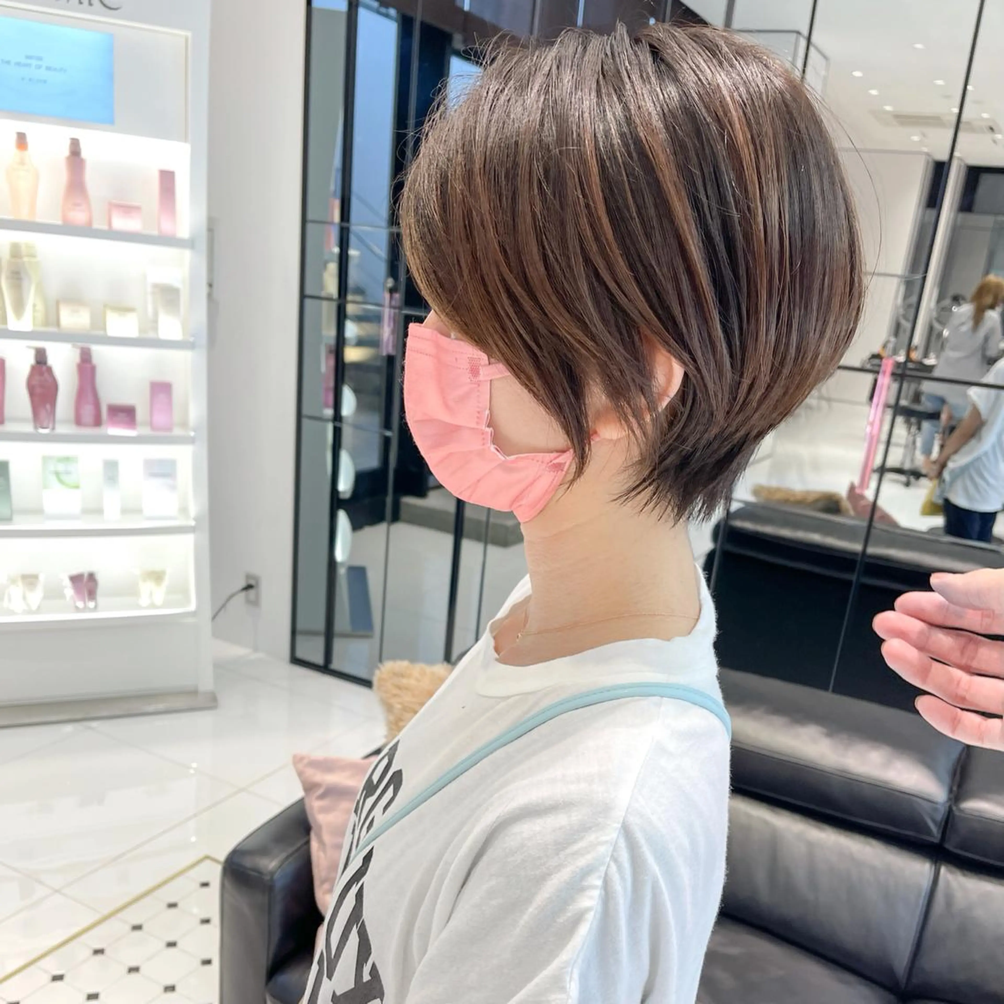 ショート ショートボブ ボブ ショートヘア カット ヘアカラー トリートメント lamie by melt 吉祥寺 【ラミエ バイ メルト】所属・【ミニモ公認】*似合 わせ職人*滝田拳史のヘアスタイル