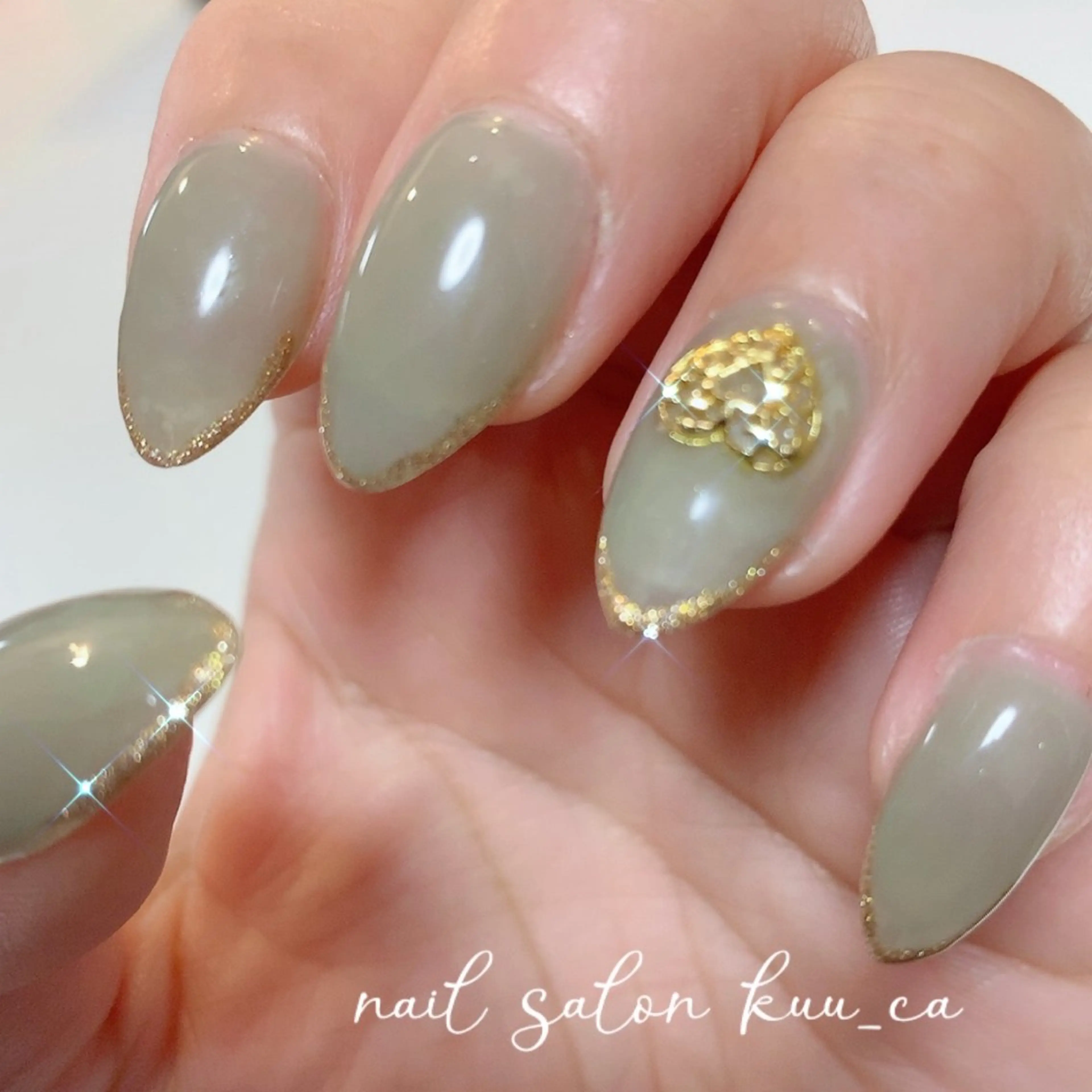 ネイル フレンチネイル nail salon kuu_caのネイルデザイン