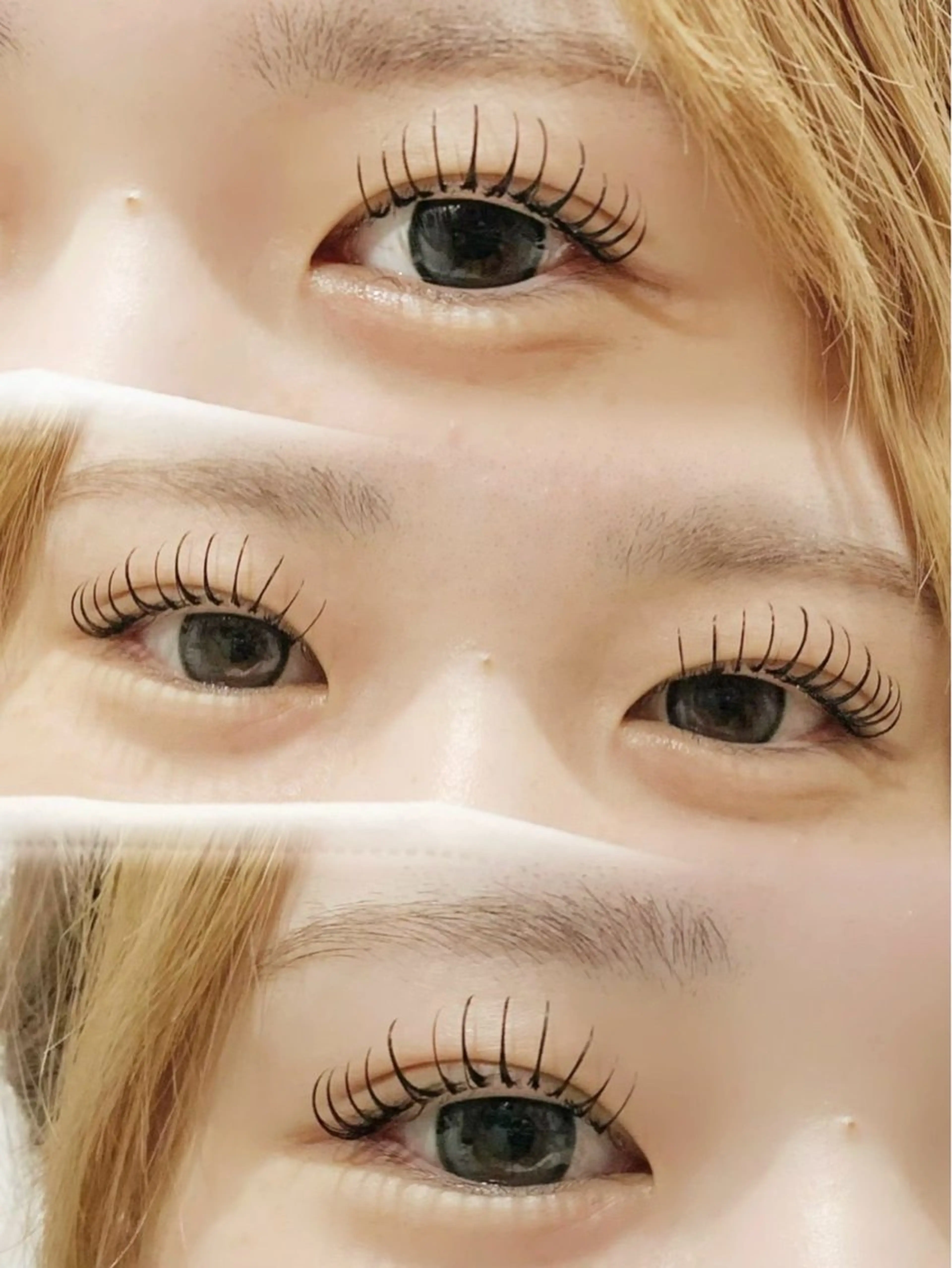 【自他店オフ込価格💎】フラットラッシュ140本までつけ放題🫧アイシャンプー＆トリートメント込みの写真