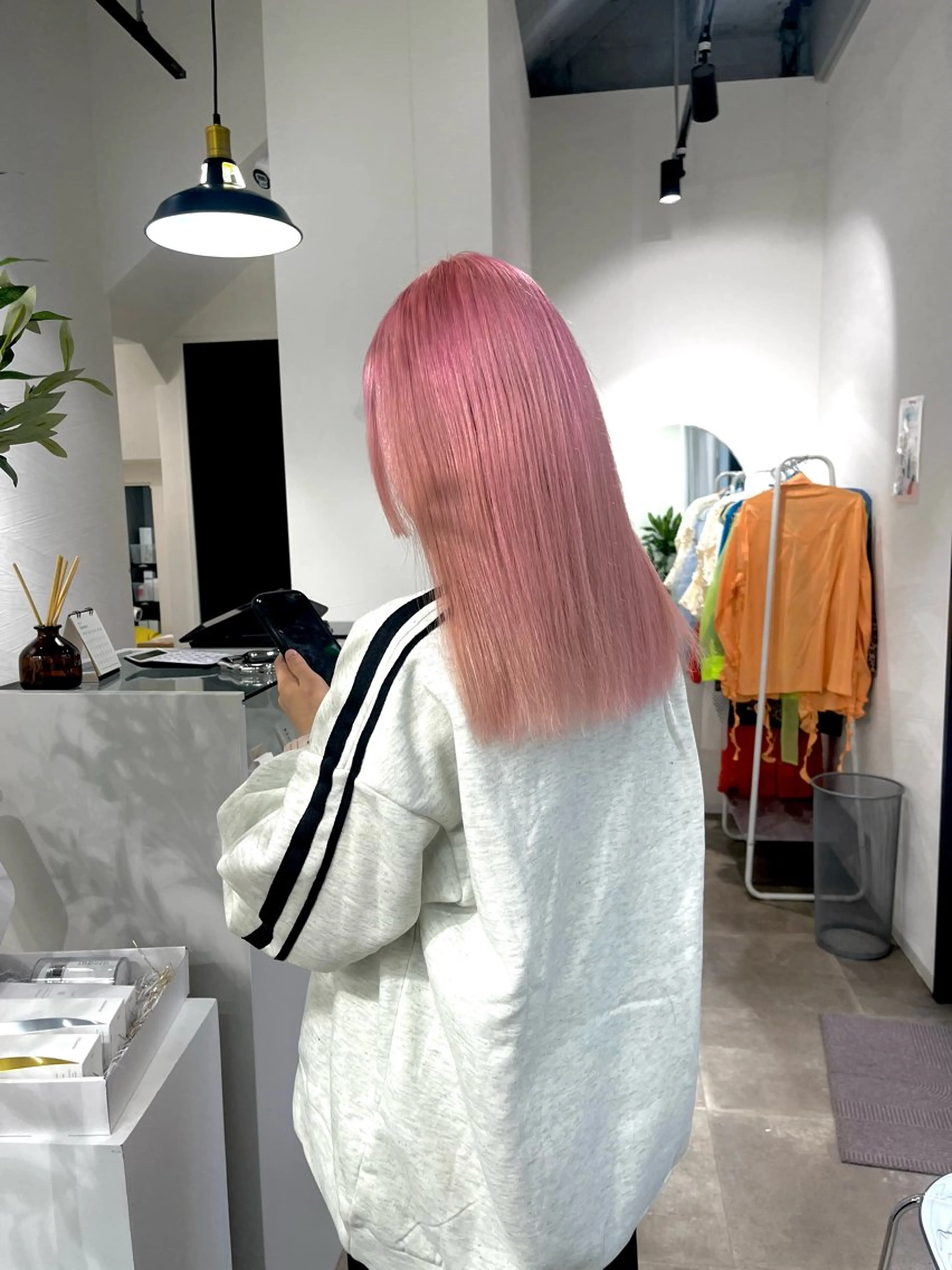 セミロング カット ヘアカラー ボブ/ミディ/ロング 特化/芳野りんかのヘアスタイル