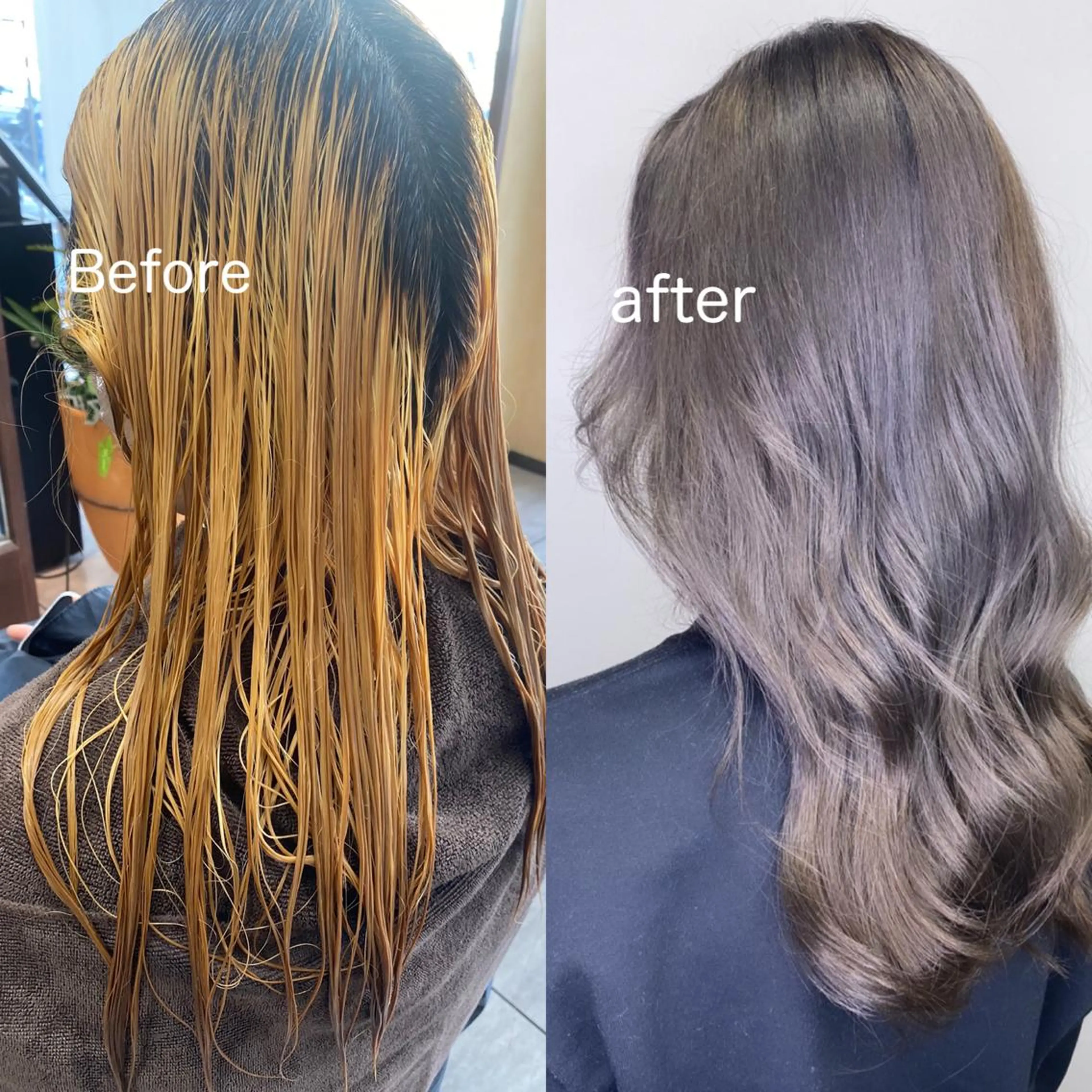 セミロング カラー ヘアアレンジ ヘアカラー トリートメント 川上 麻梨阿のヘアスタイル