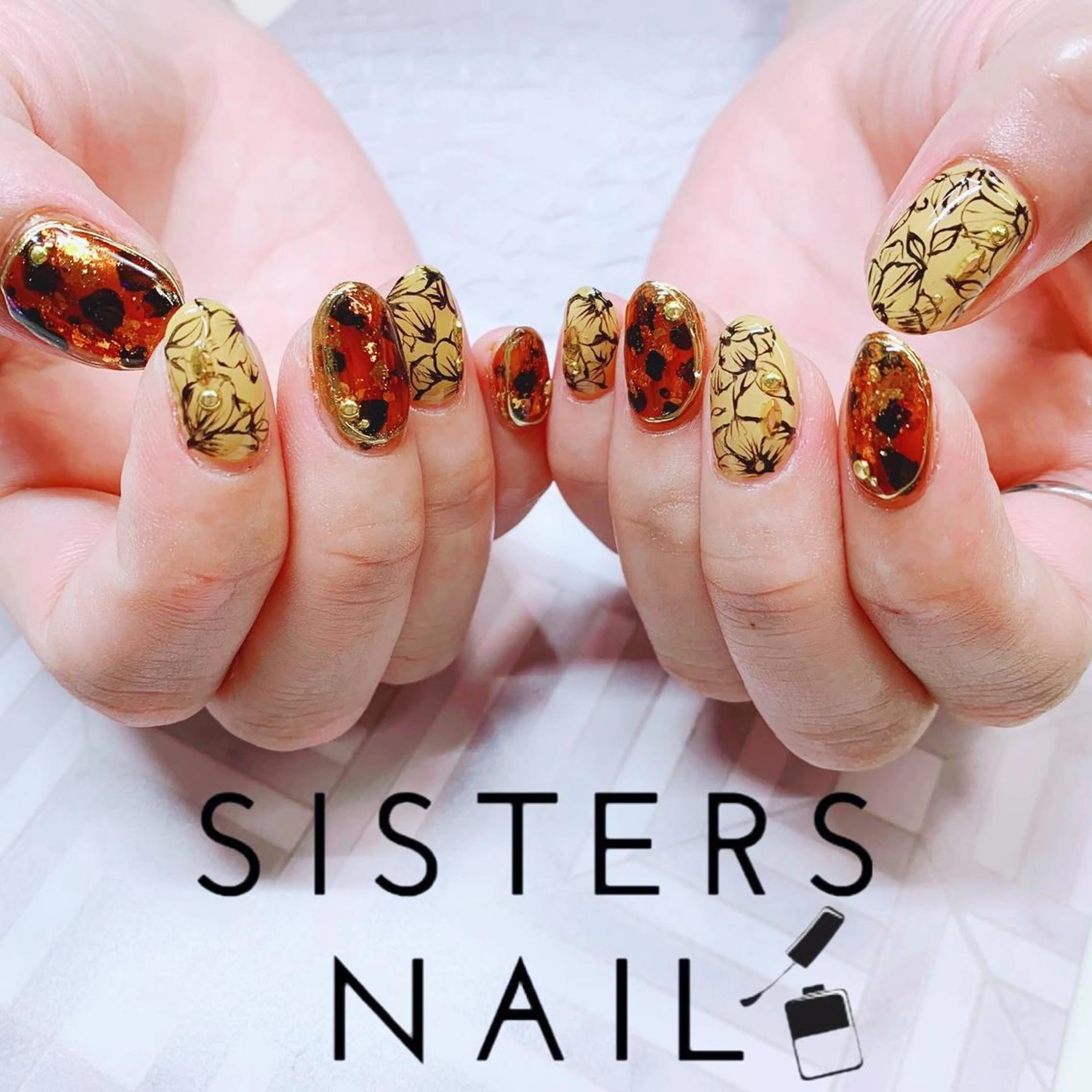 ネイル ハンドネイル ハンドケア sisters nail.fのネイルデザイン