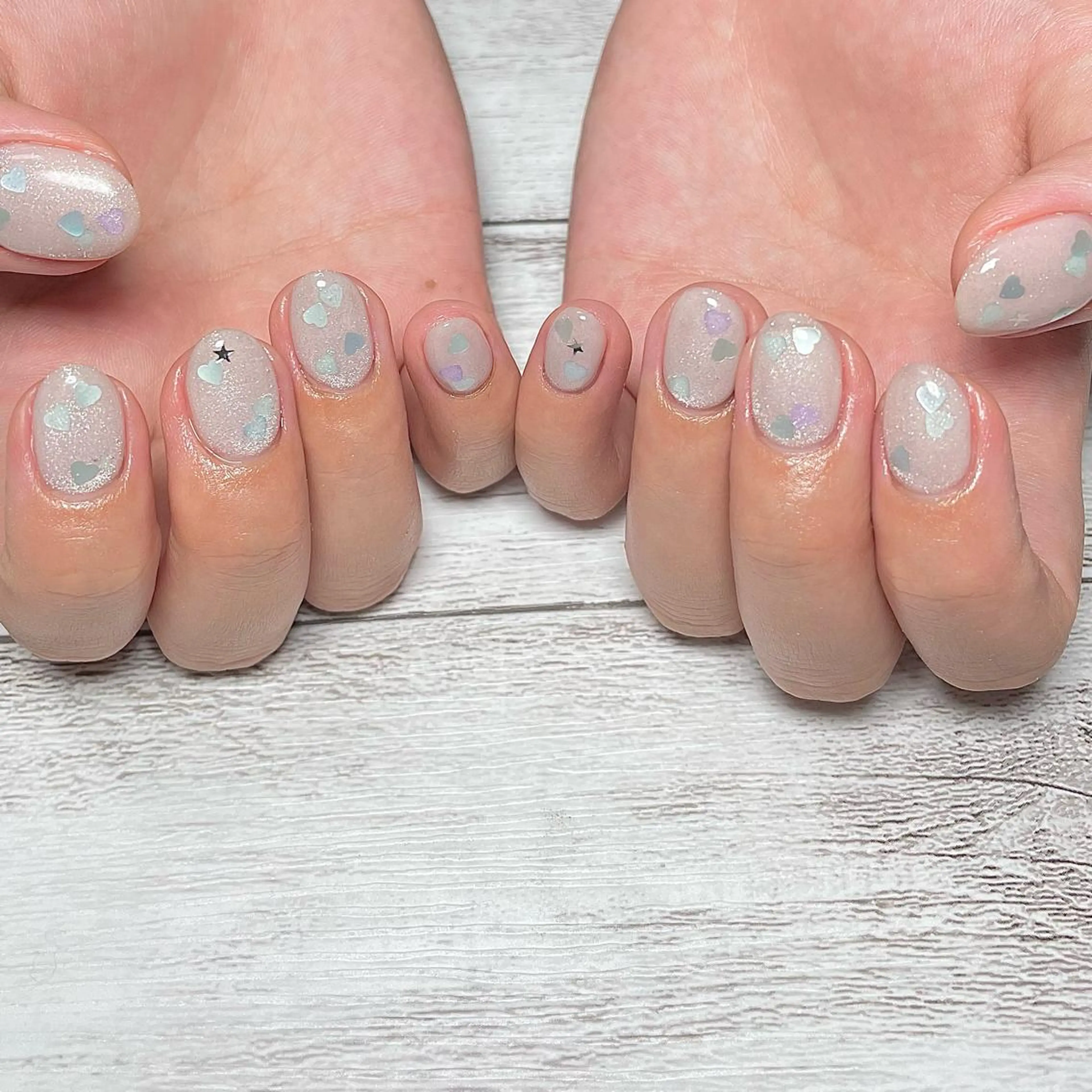 ネイル 持ち込み ハンドネイル Nailsalon BLOOM🌷 山崎のネイルデザイン