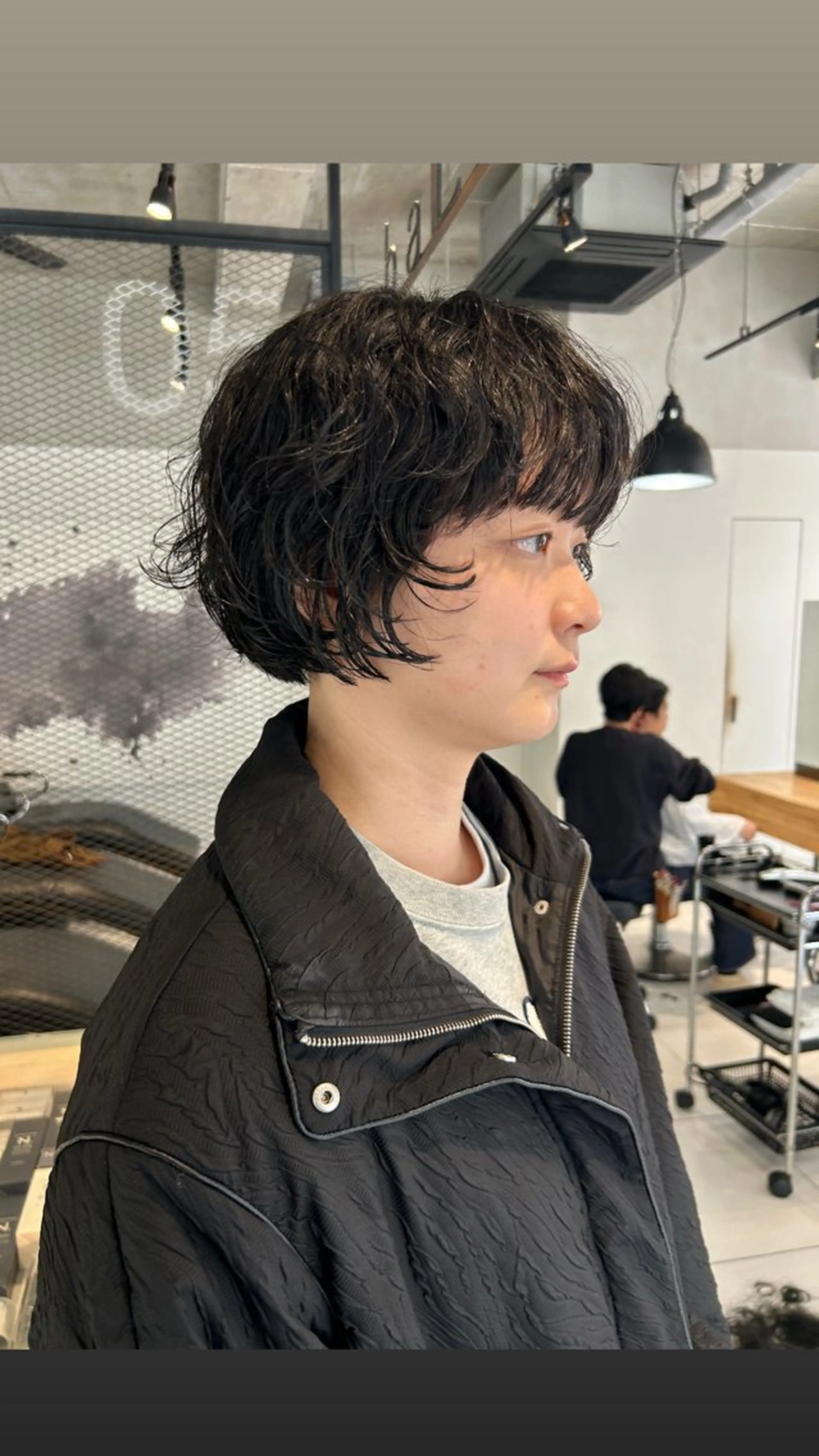 ショート パーマ ショートボブ ボブ ショートヘア baLon.fem/ 澤田 奈々子のヘアスタイル