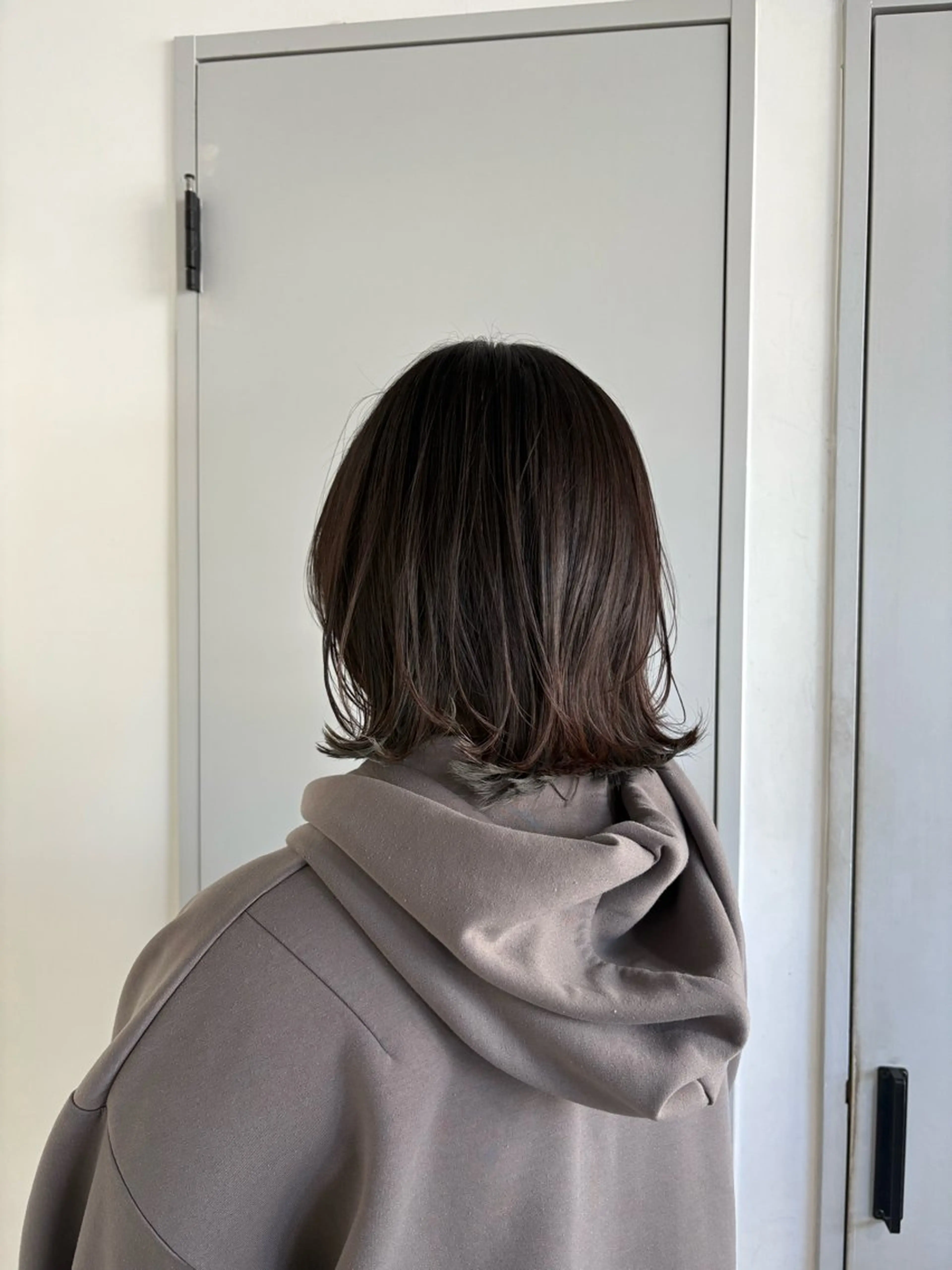 ミディアム ボブレイヤー ボブ レイヤーカット 🎀FERlA池田店 永谷日和🎀のヘアスタイル