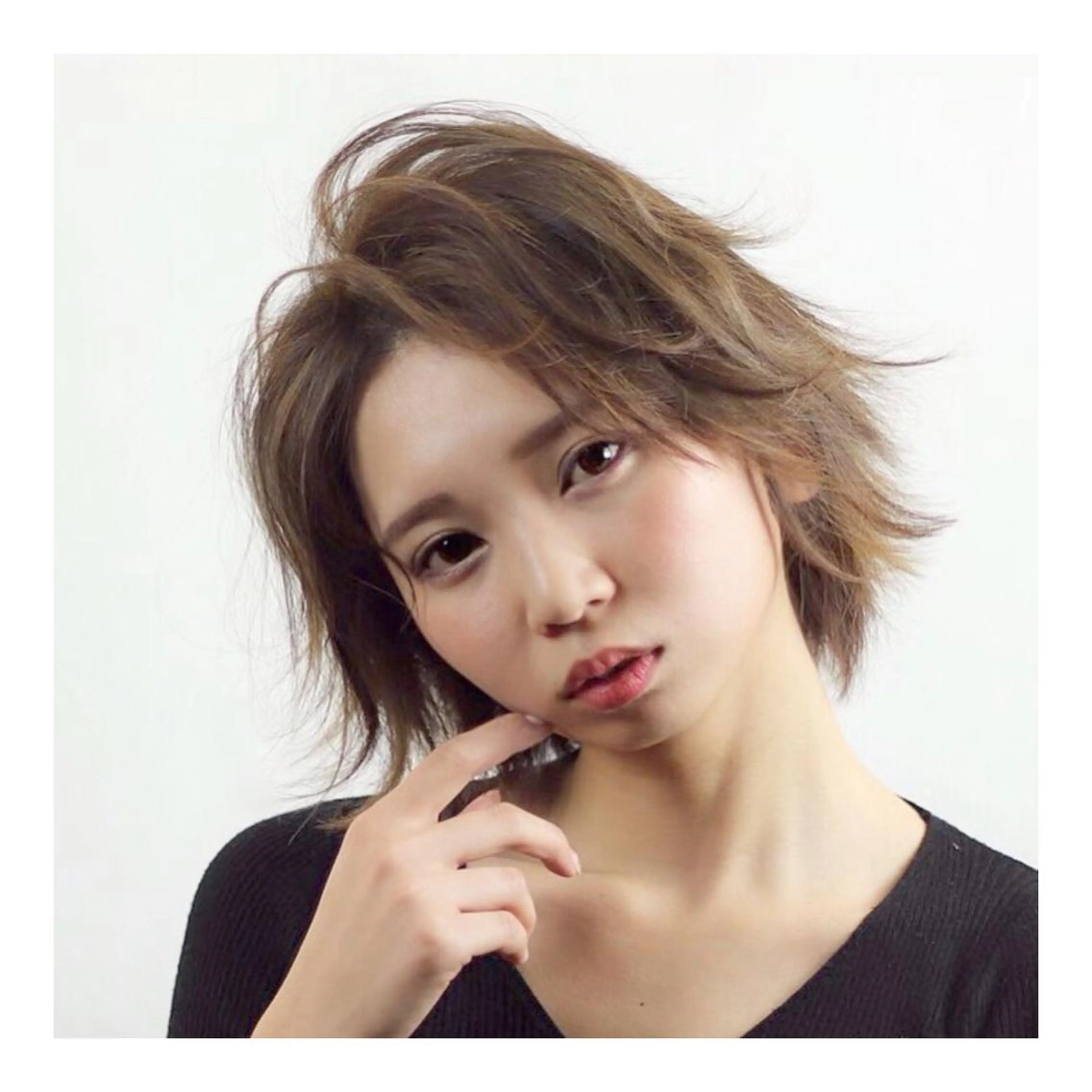 ショート カット ヘアカラー トリートメント Stazio 54の眉毛・アイブロウイメージ