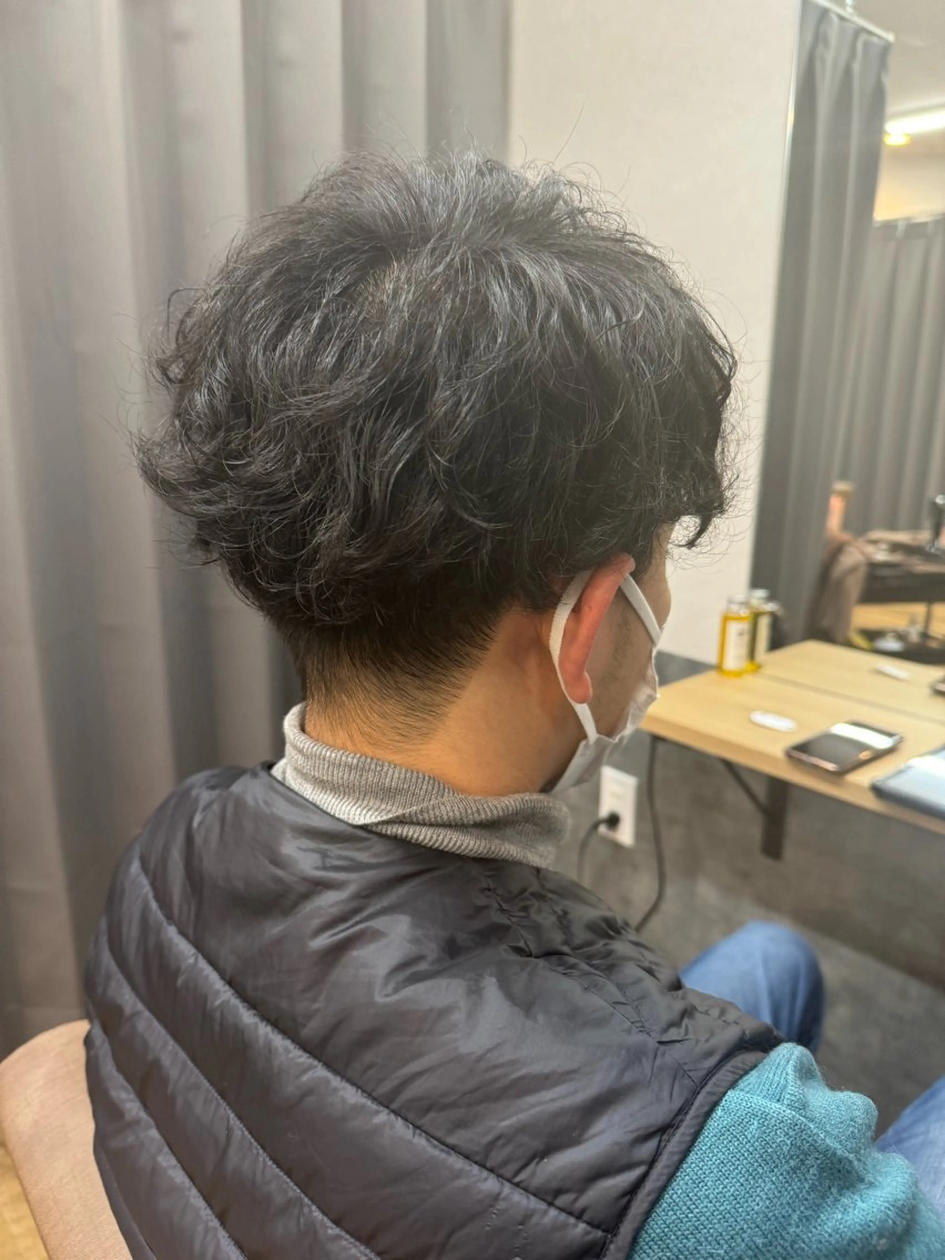パーマ メンズ reeed konnoのヘアスタイル