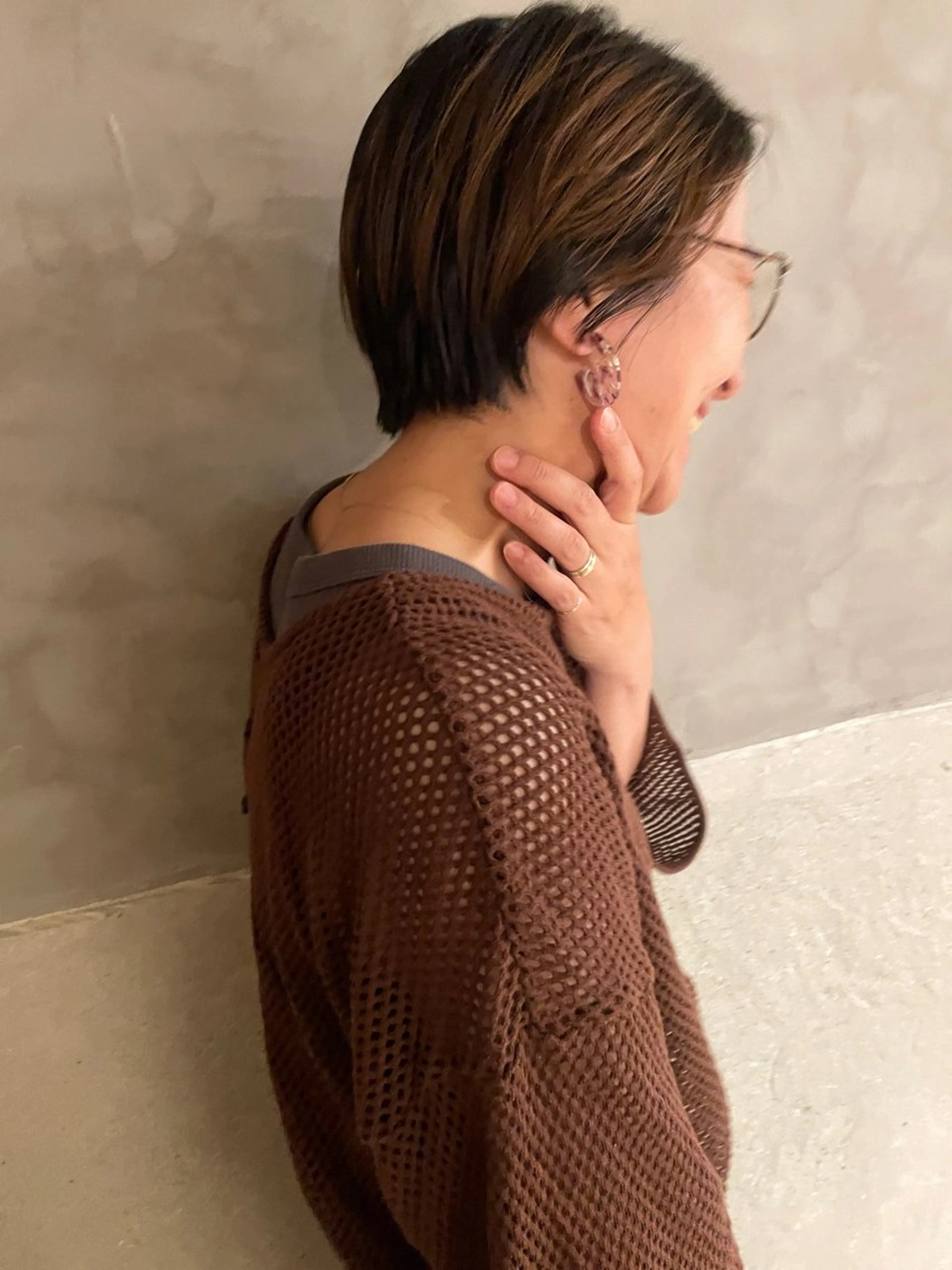 ショート カラー ショートヘア カット ヘアカラー トリートメント さの あやねのヘアスタイル