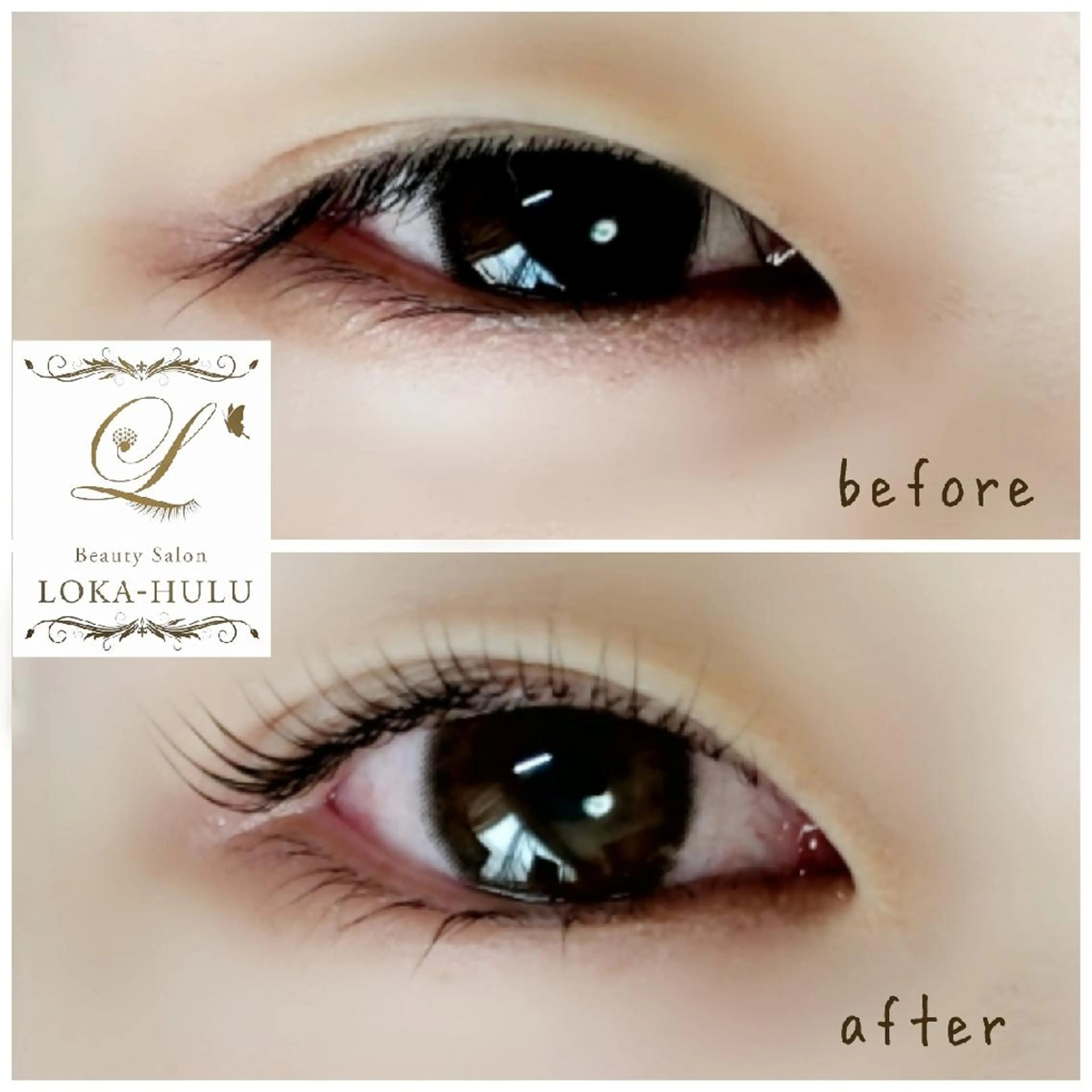 マツエク・マツパ バービーラッシュリフト LOKA-HULU  ロカフルのマツエク・マツパデザイン