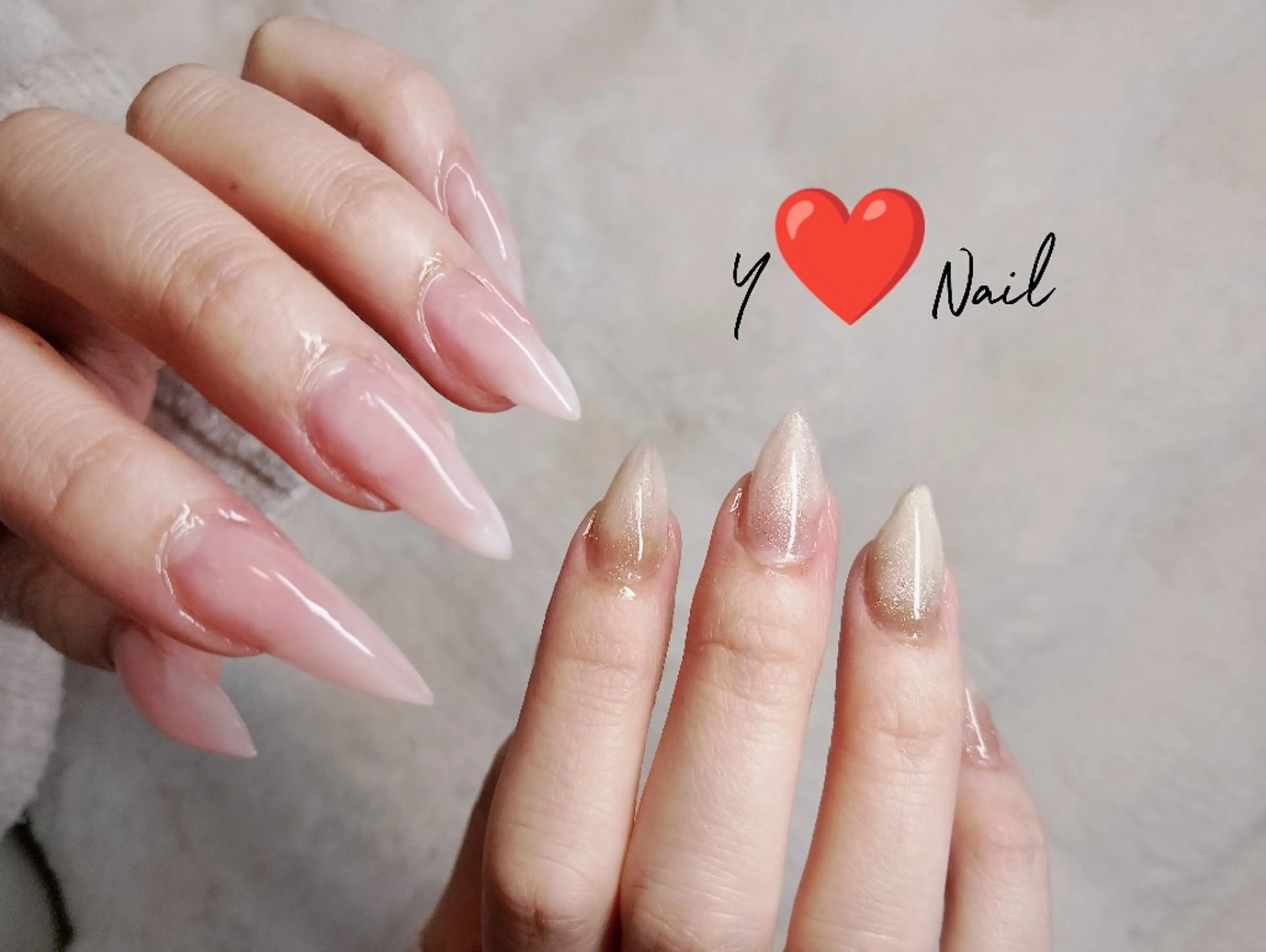 ネイル 長さ出し 中島 泰子のネイルデザイン