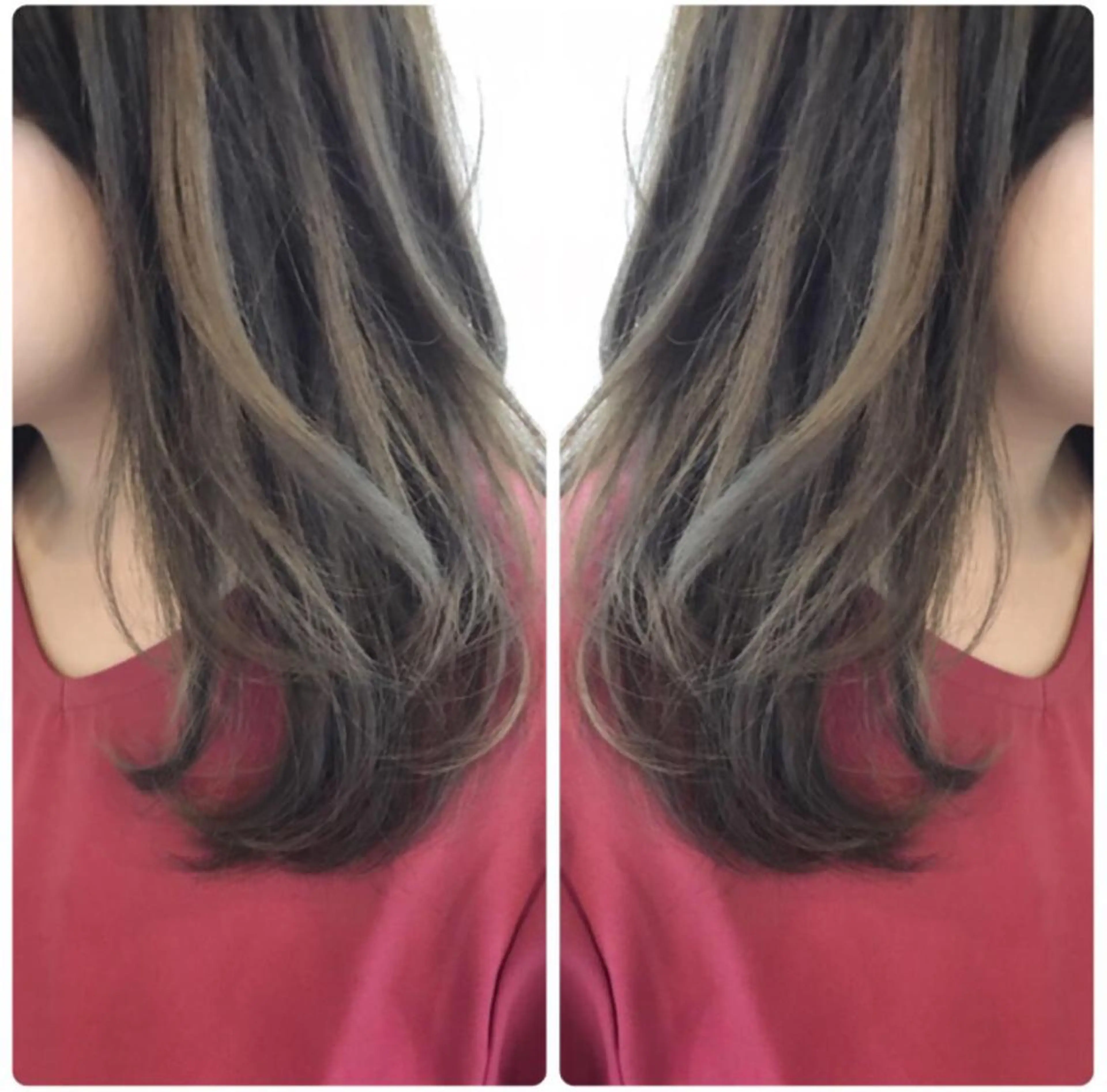 ロング カラー ハイライトカラー ハイライト カット ヘアカラー トリートメント ワタベ ハヤト/ トップデザイナーのヘアスタイル