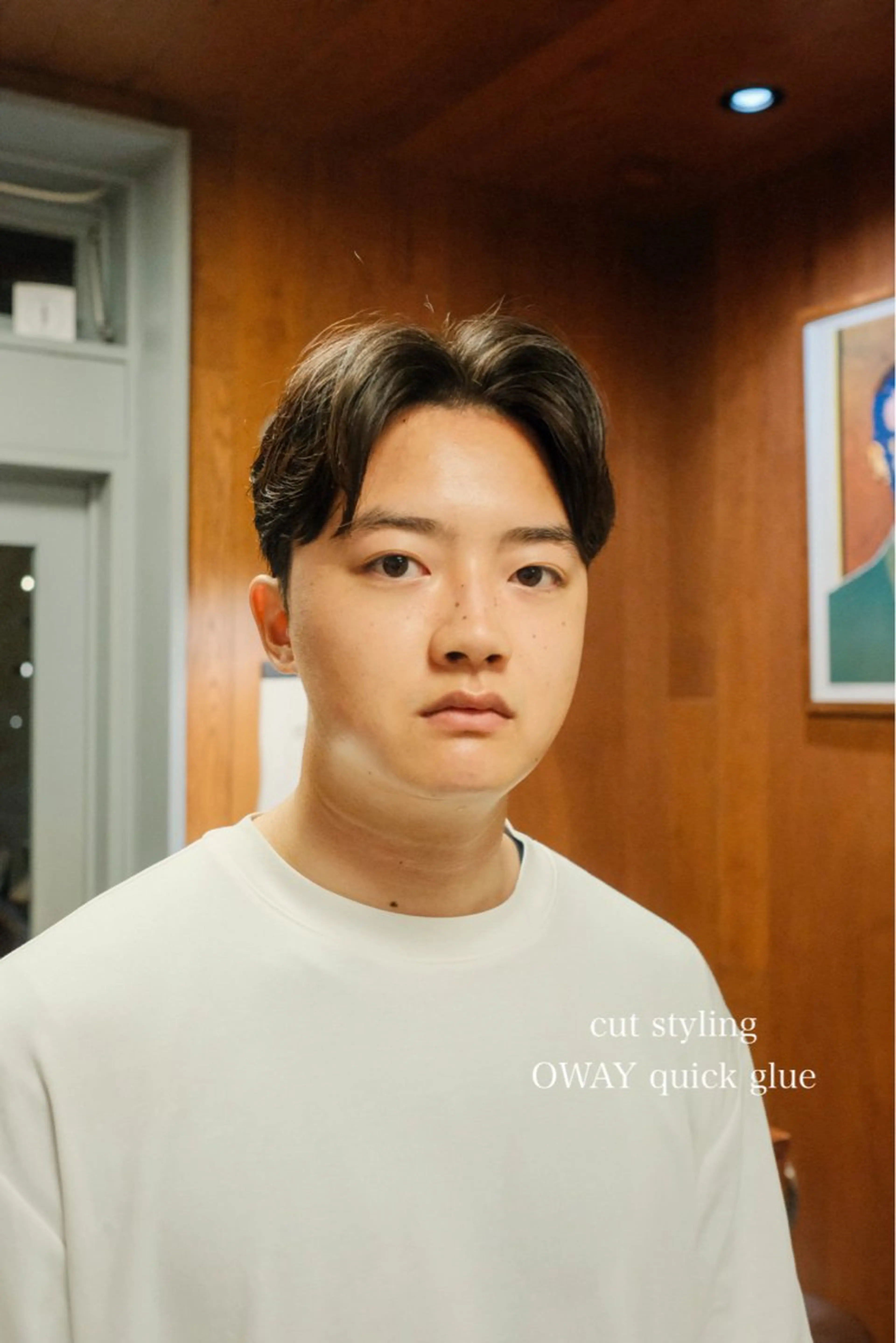 メンズ カット パーマ メンズパーマ いしだ りょうのヘアスタイル