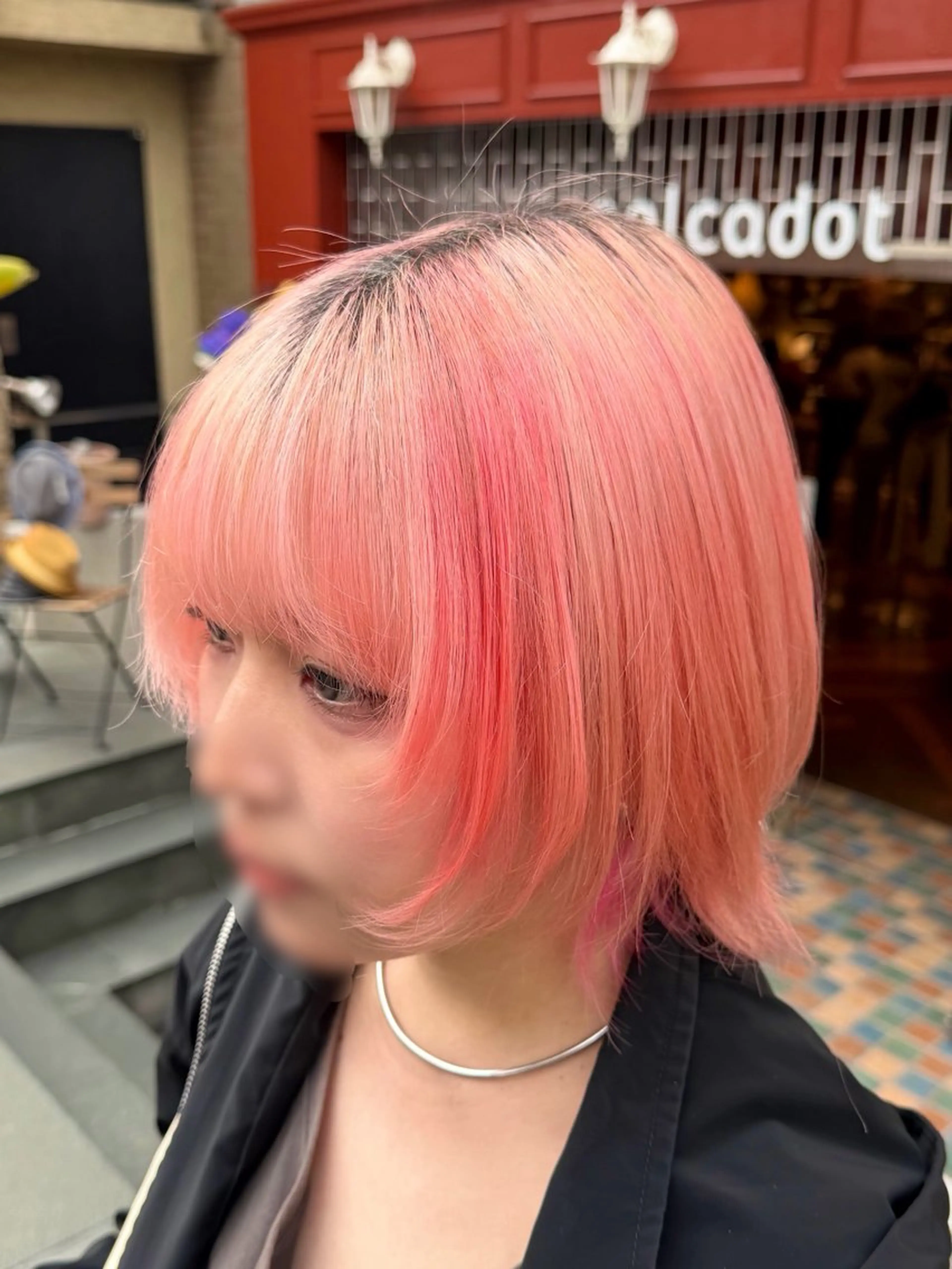 ショート カラー ブリーチ ヘアカラー パーソナルカラー診断 ホワイトカラー美座尊のその他イメージ