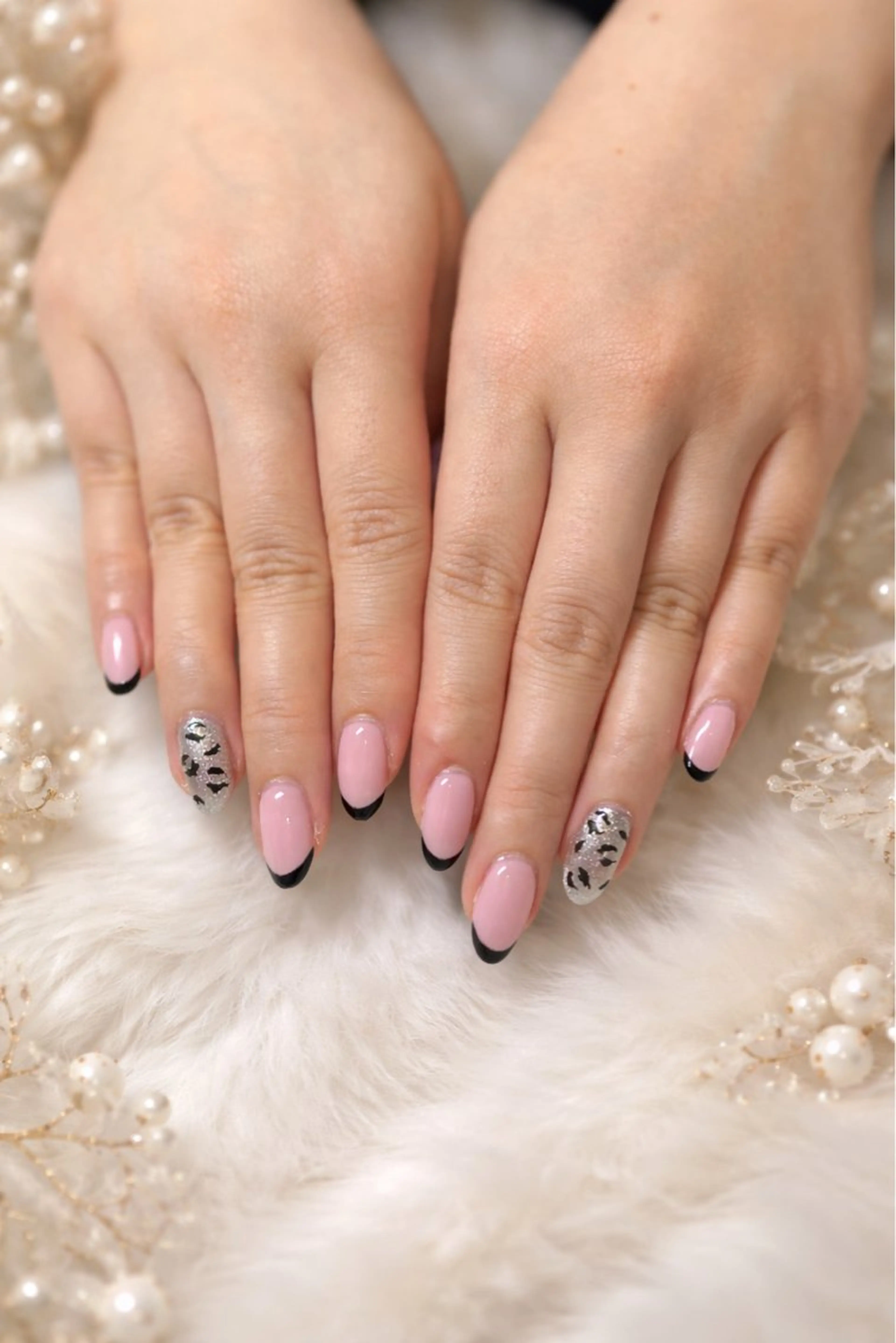 ネイル アートネイル フレンチネイル マグネットネイル ハンドネイル 大髙 美怜のネイルデザイン