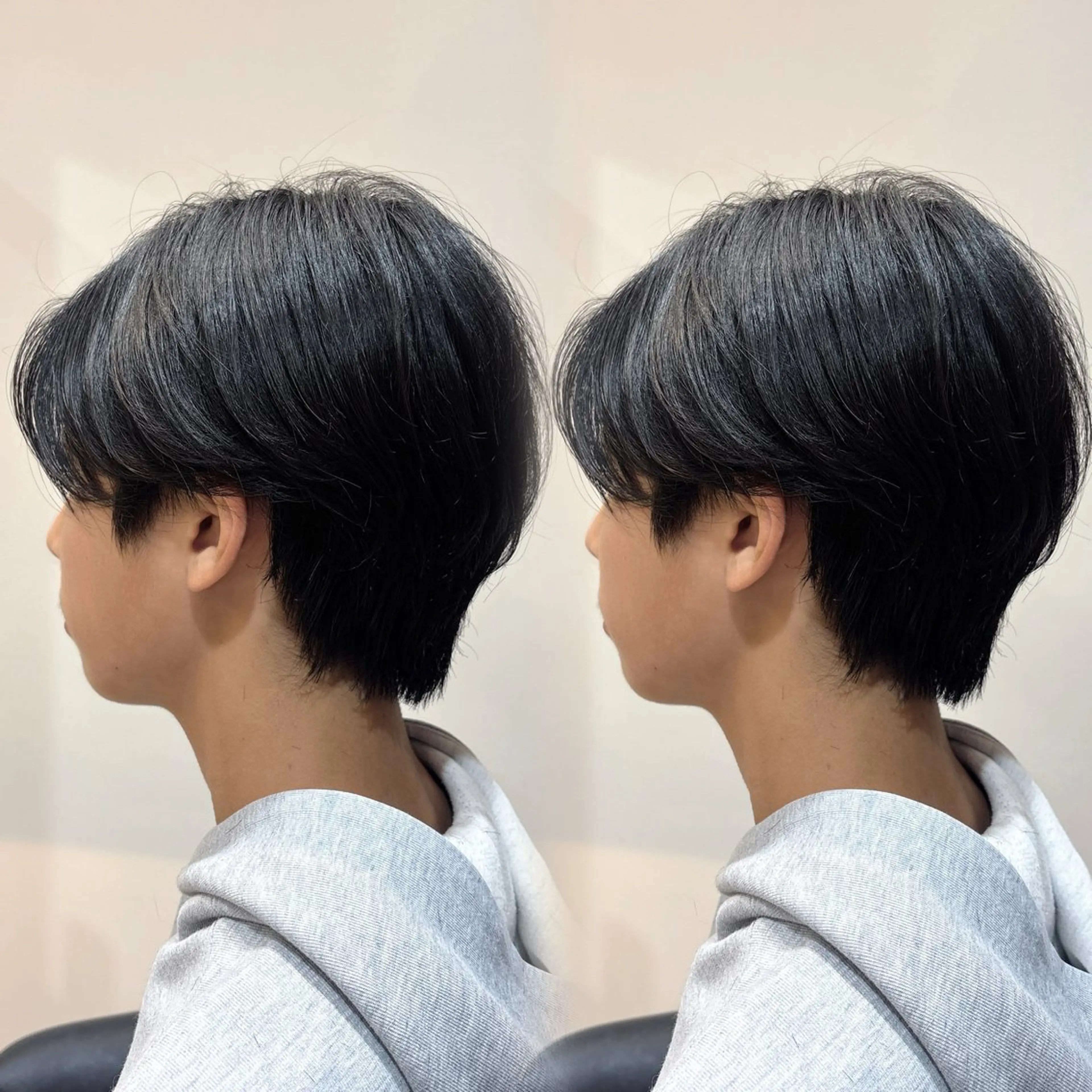 【メンズモデル様限定❗️】整えカット+毛流れパーマ+1stepトリートメント👦🏻💙の写真