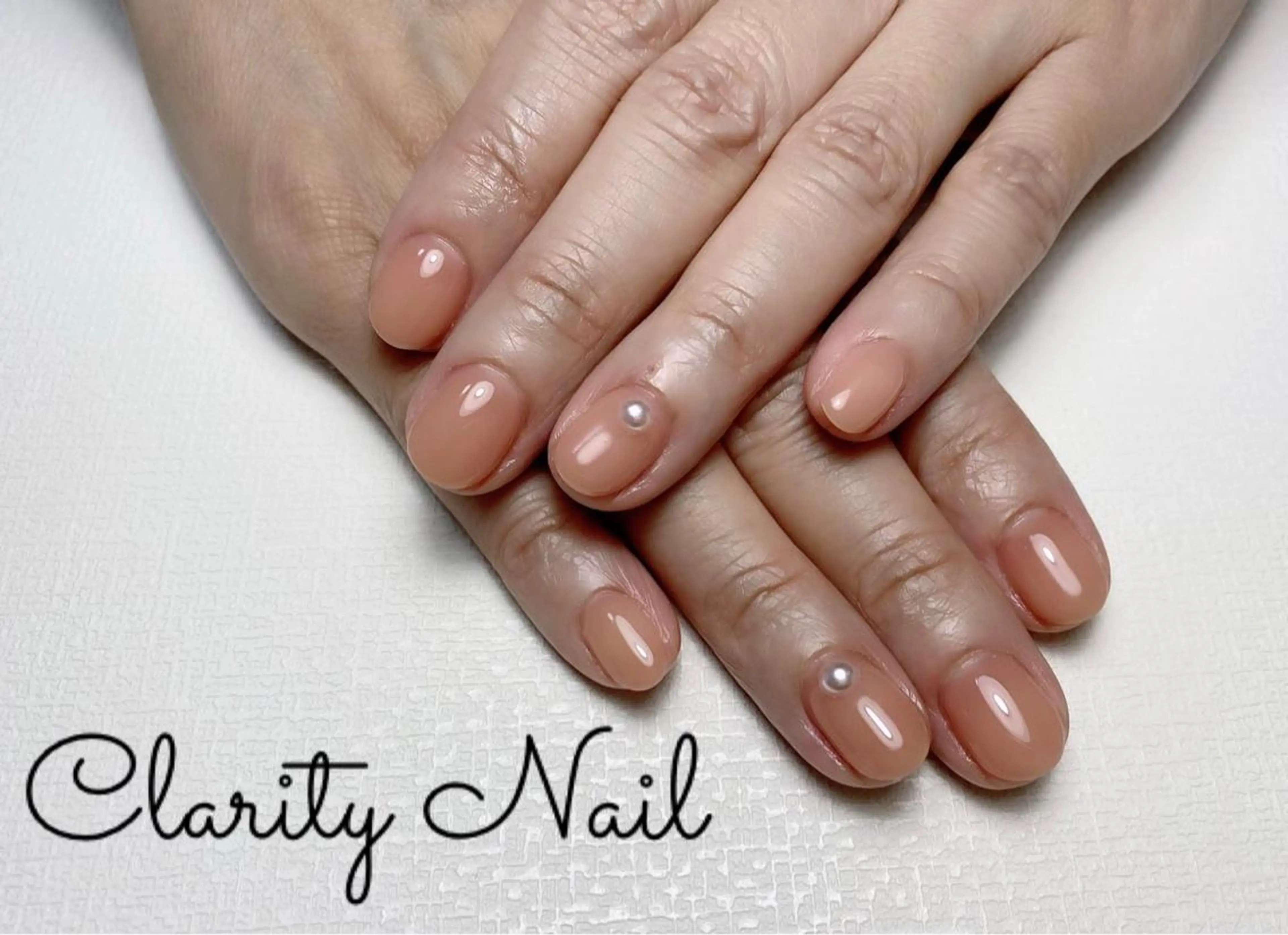 ネイル ワンカラーネイル ハンドネイル Clarity Nailのネイルデザイン
