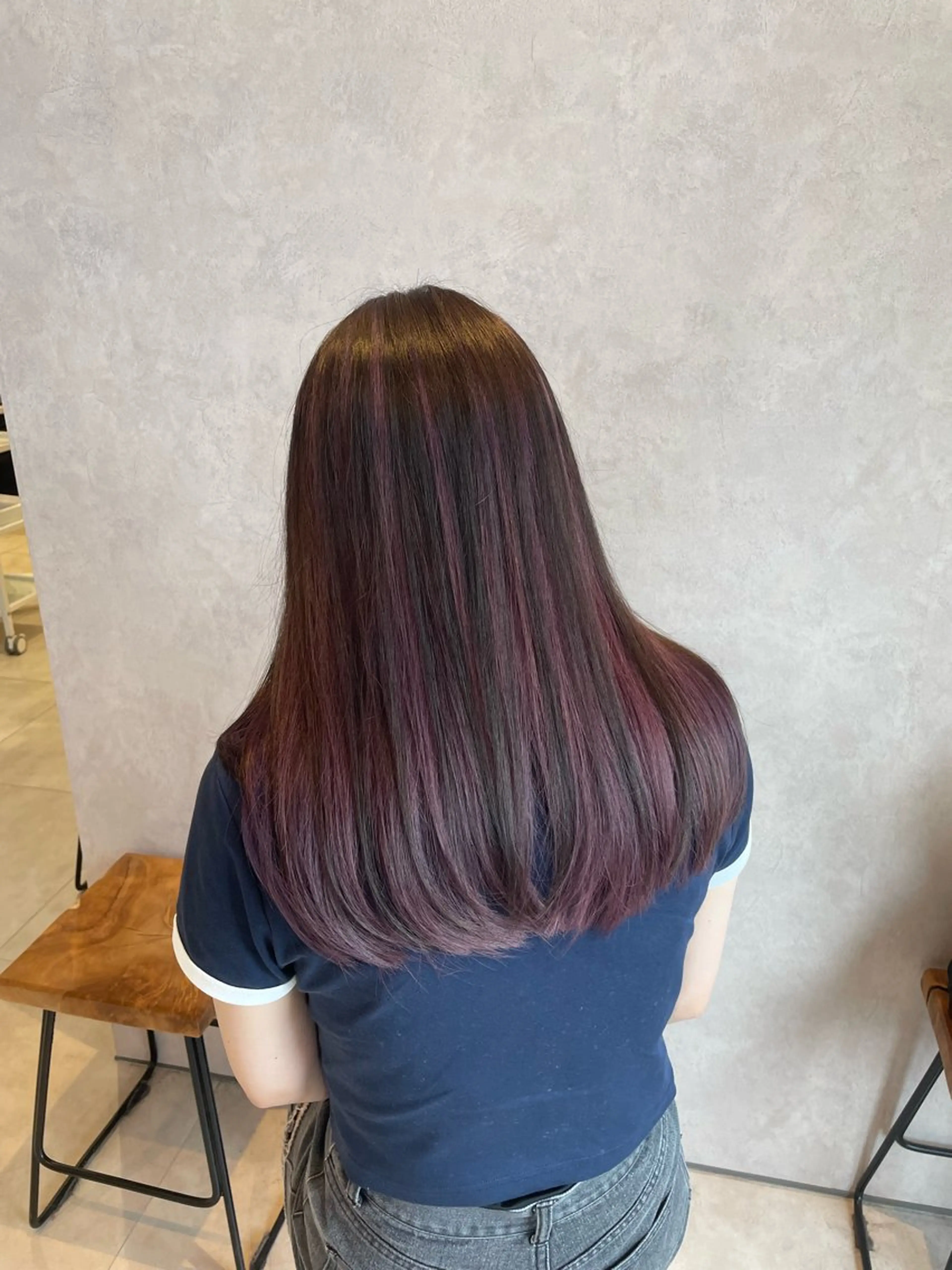 ロング 伊藤 未夢のヘアスタイル