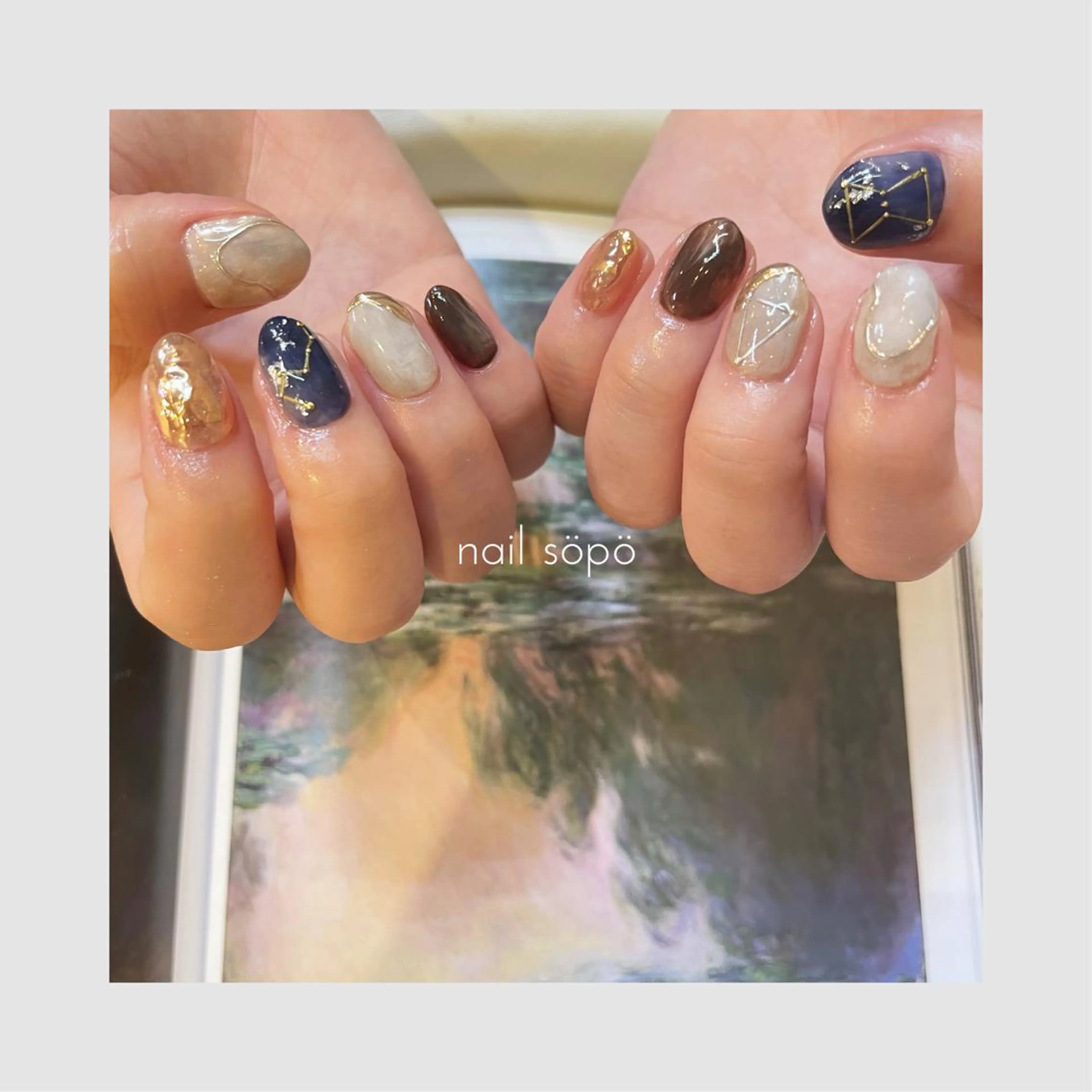 ネイル 自由が丘✳︎奥沢 nail söpöのネイルデザイン