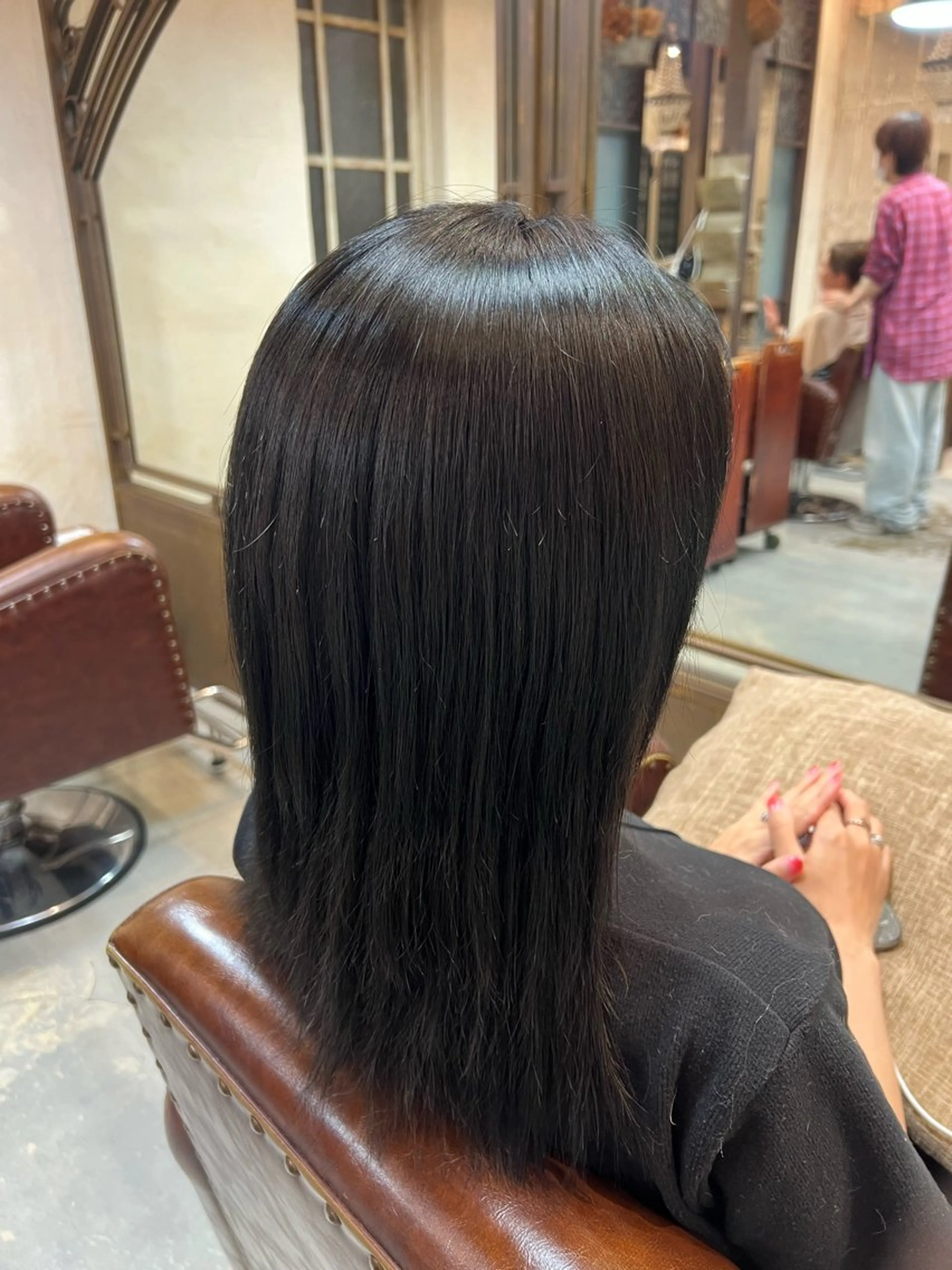 ミディアム カラー るあ/カラー /トリートメント🫧のヘアスタイル