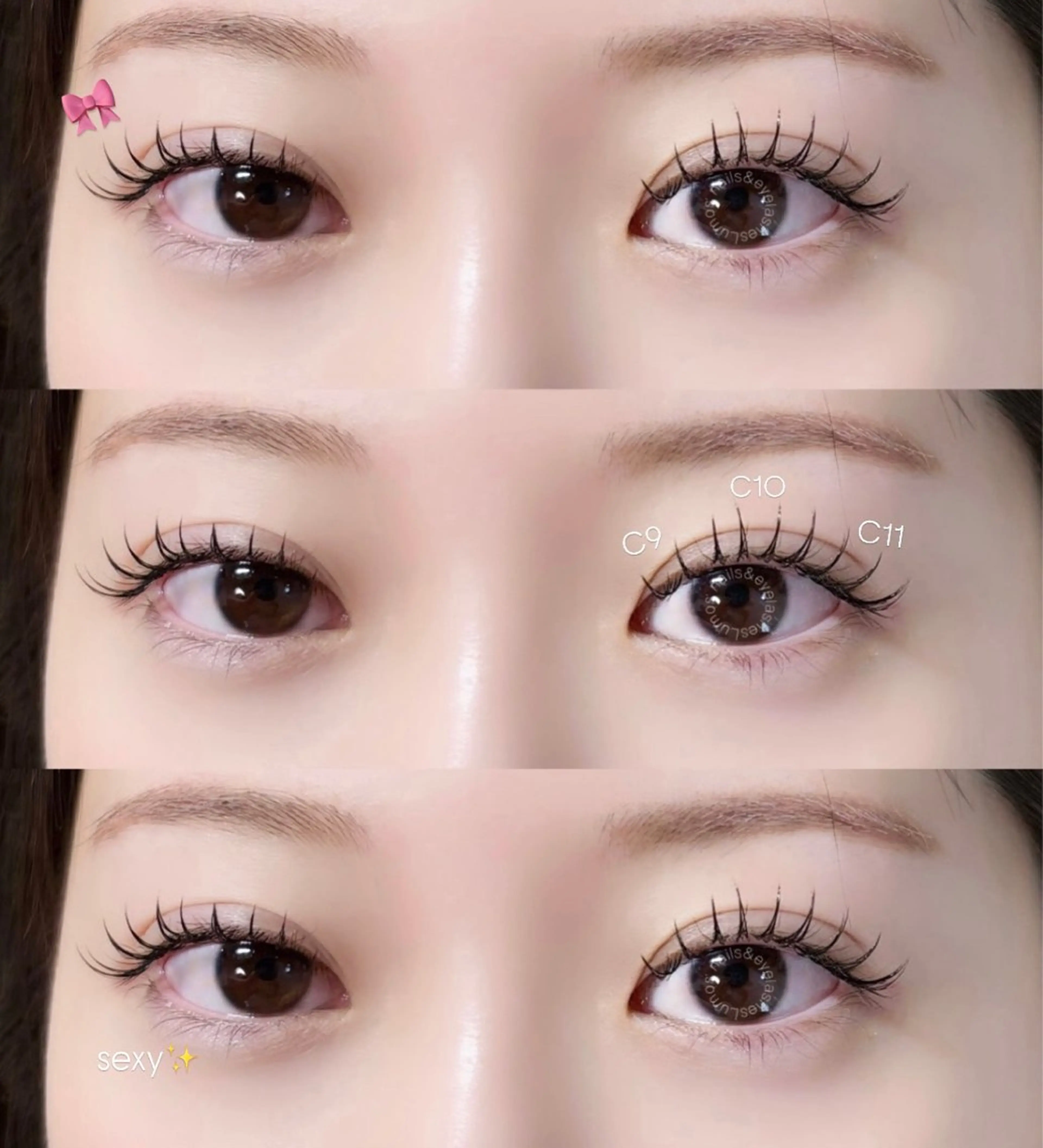 マツエク・マツパ sakura 🎀 心斎橋 マツエクのマツエク・マツパデザイン