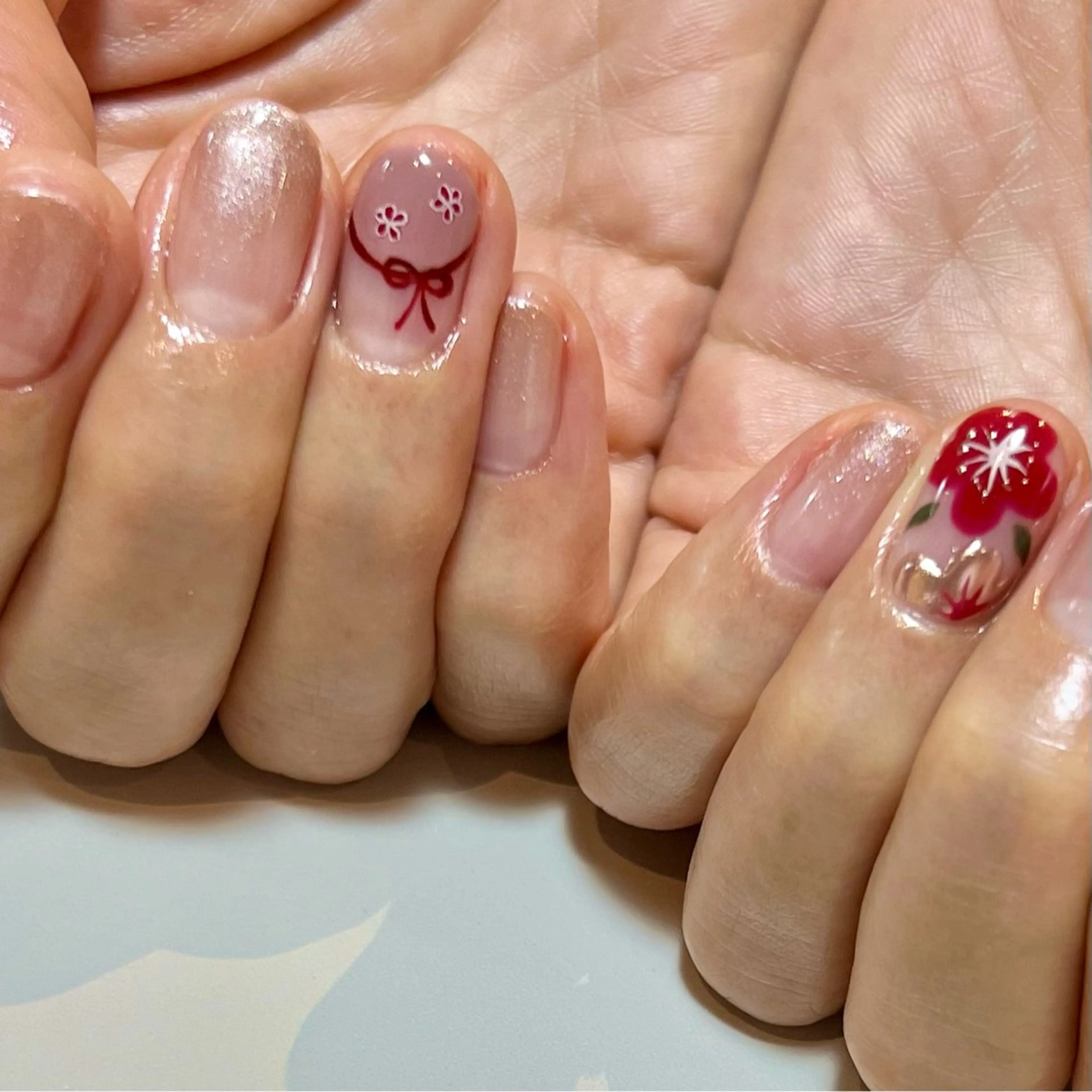 ネイル ハンドネイル FIORITURA Maikoのネイルデザイン