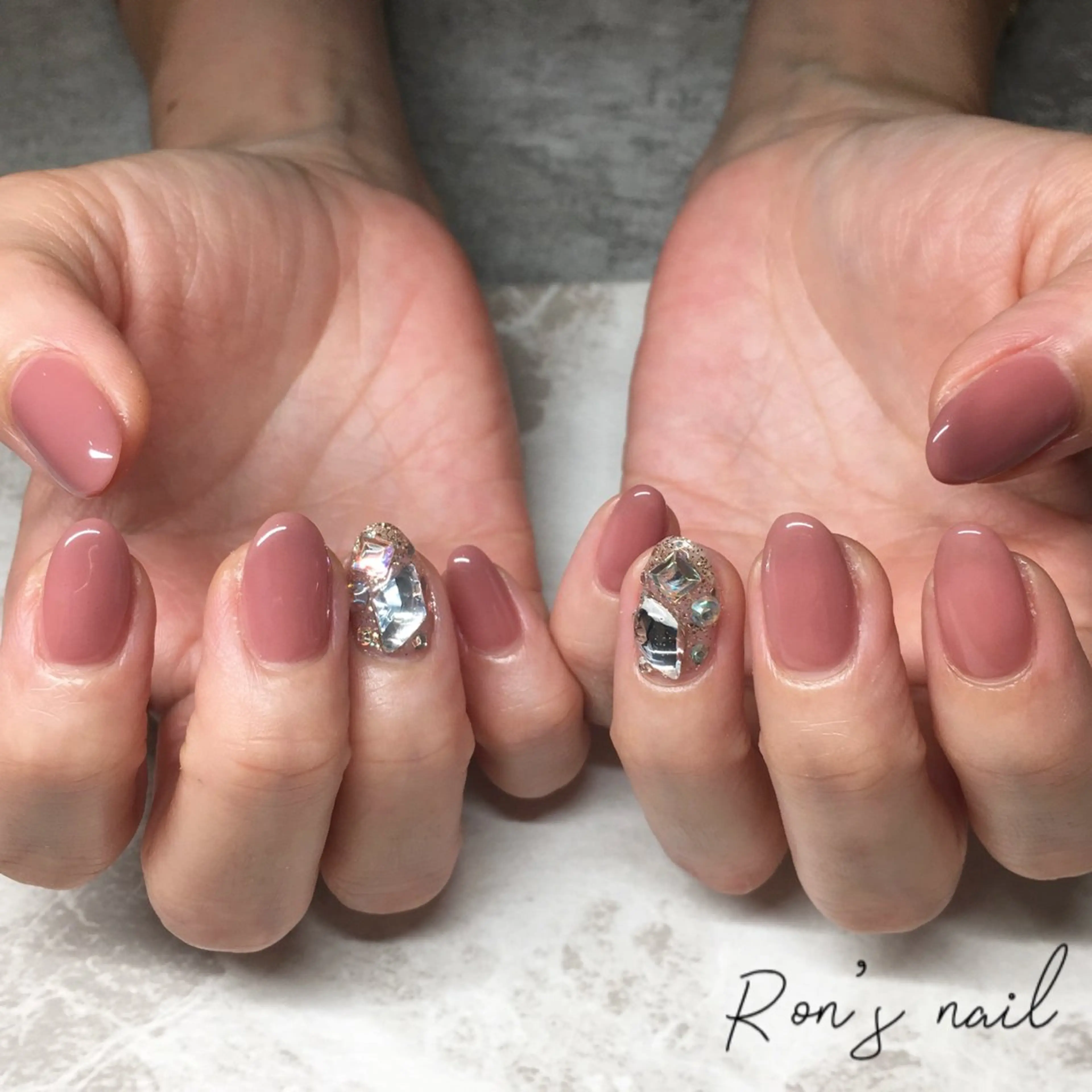 ネイル Ron's nail 笹岡のネイルデザイン