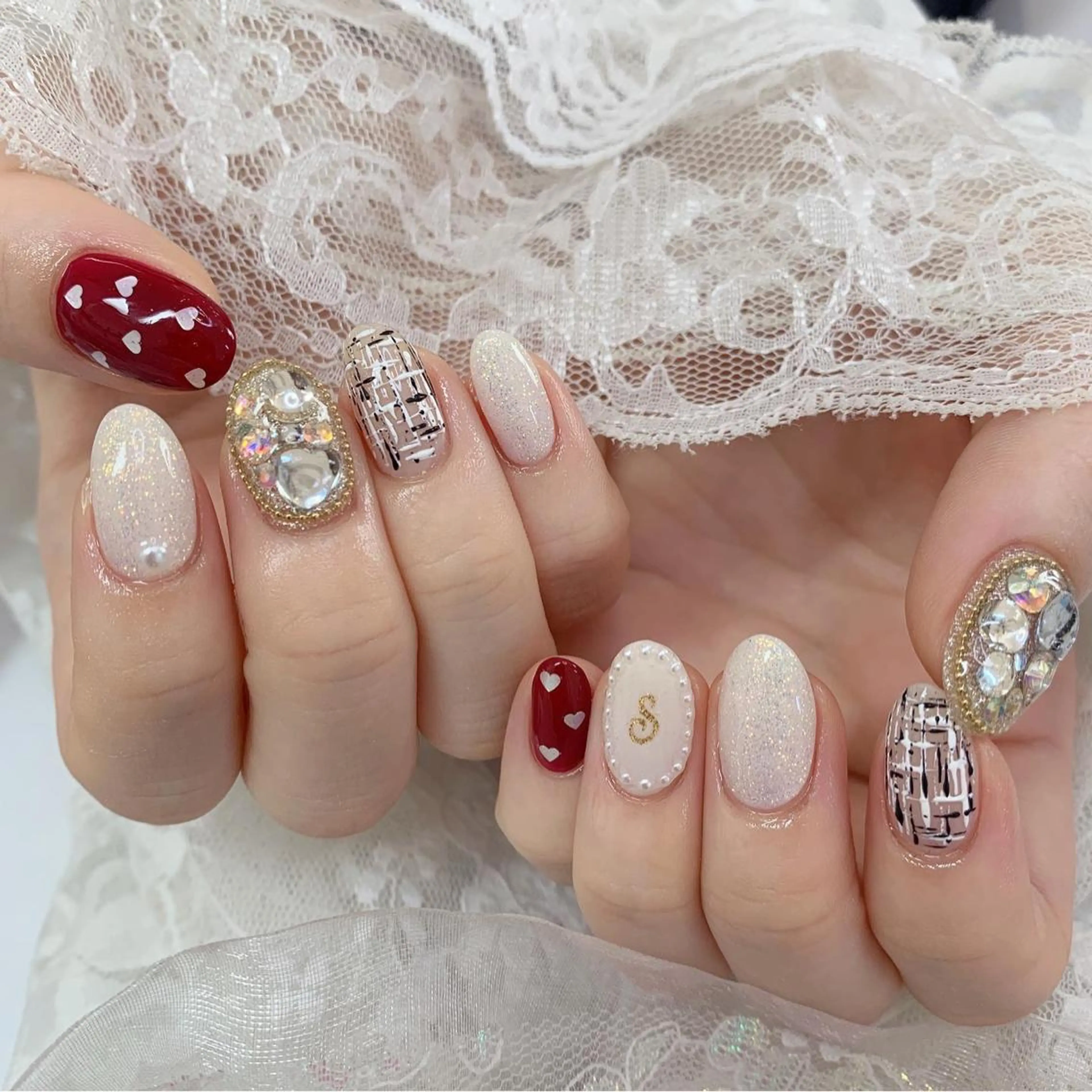 ネイル ハンドネイル La neige* yuki 🐩🌙のネイルデザイン