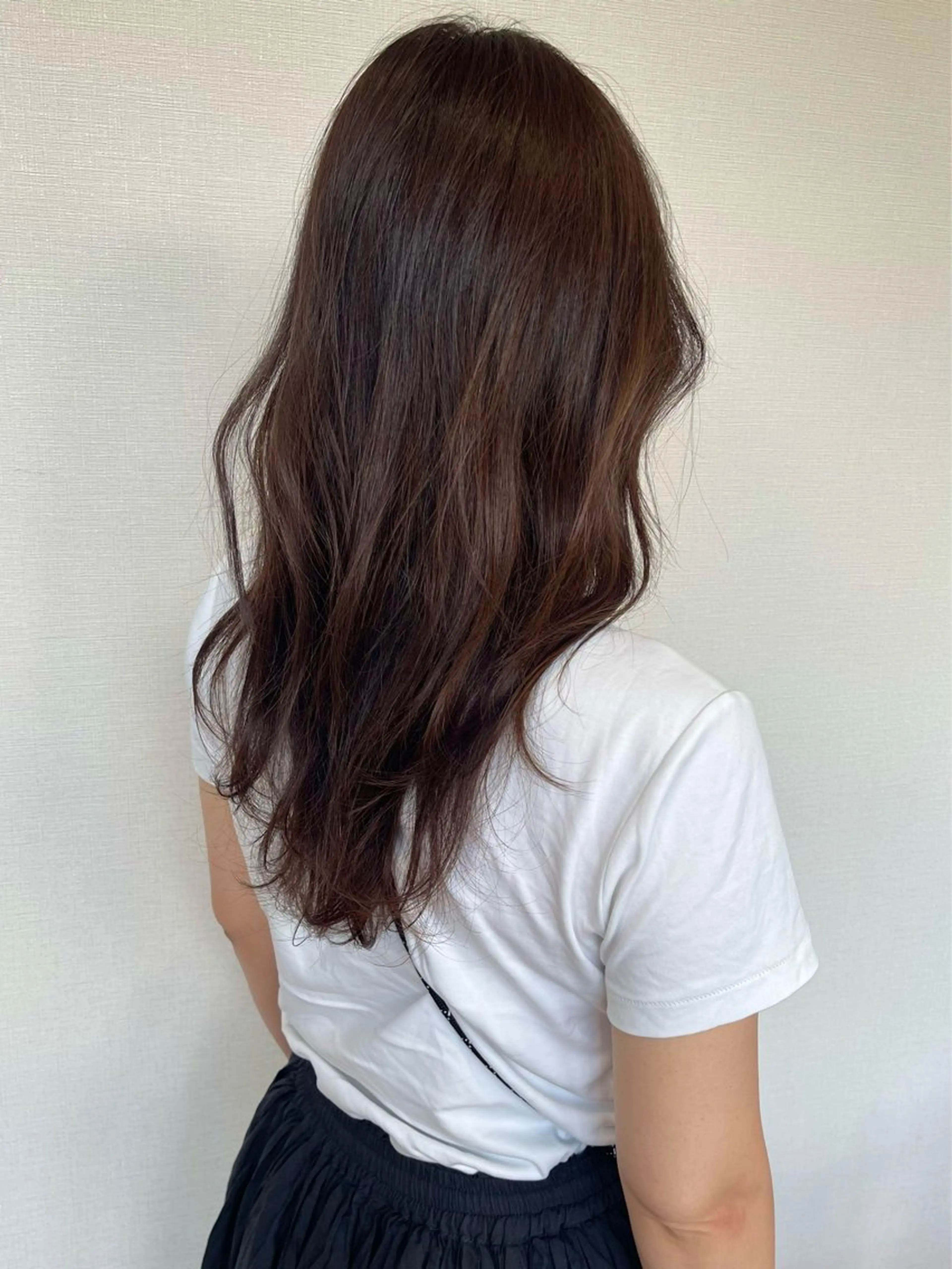 ミディアム カラー ベージュカラー ブラウンカラー カット ヘアカラー トリートメント 田室 和幸のヘアスタイル