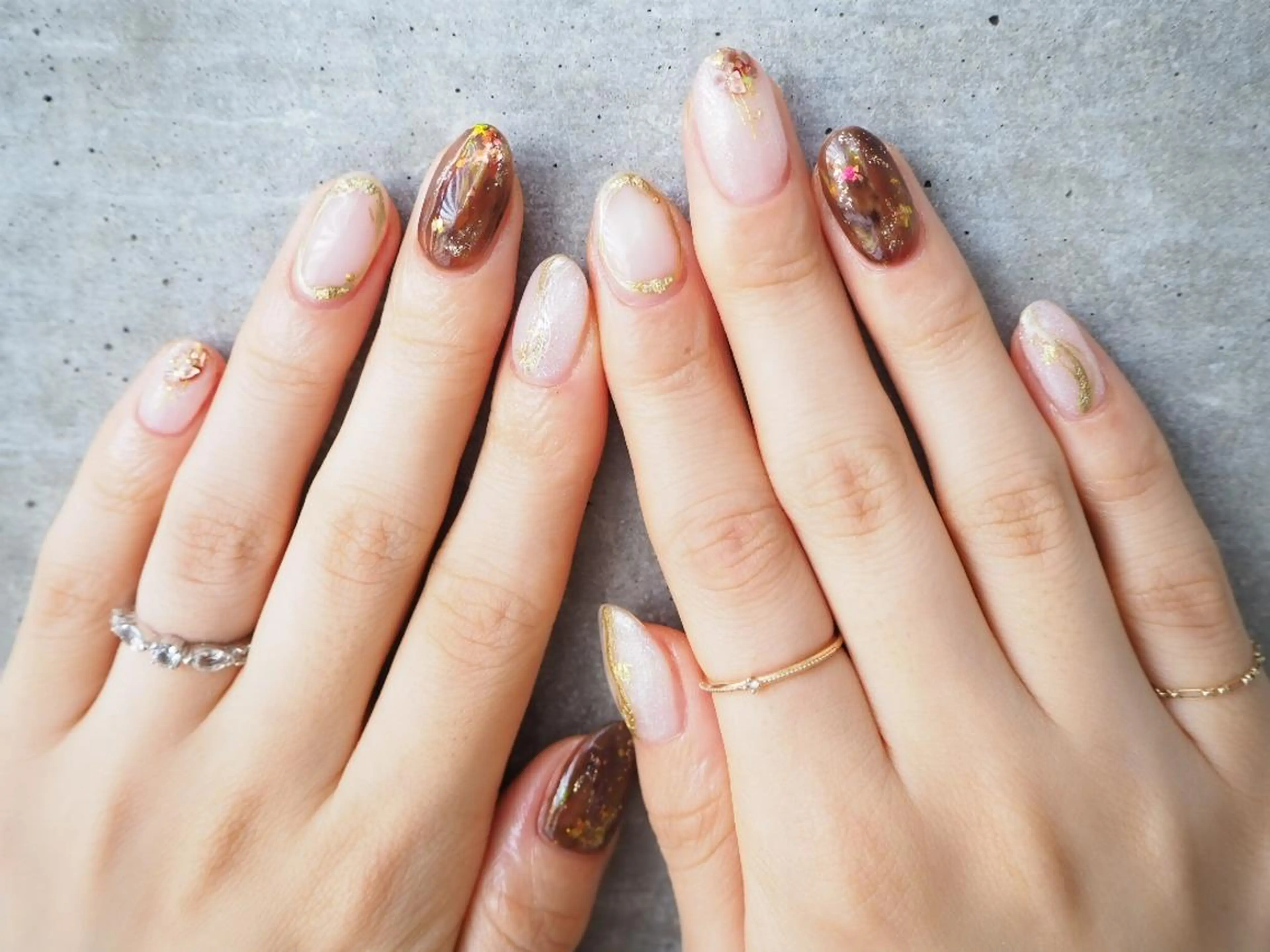 ネイル ハンドネイル ハンドケア ConneQt所属・ETHOSENSE. kimikaのネイルデザイン