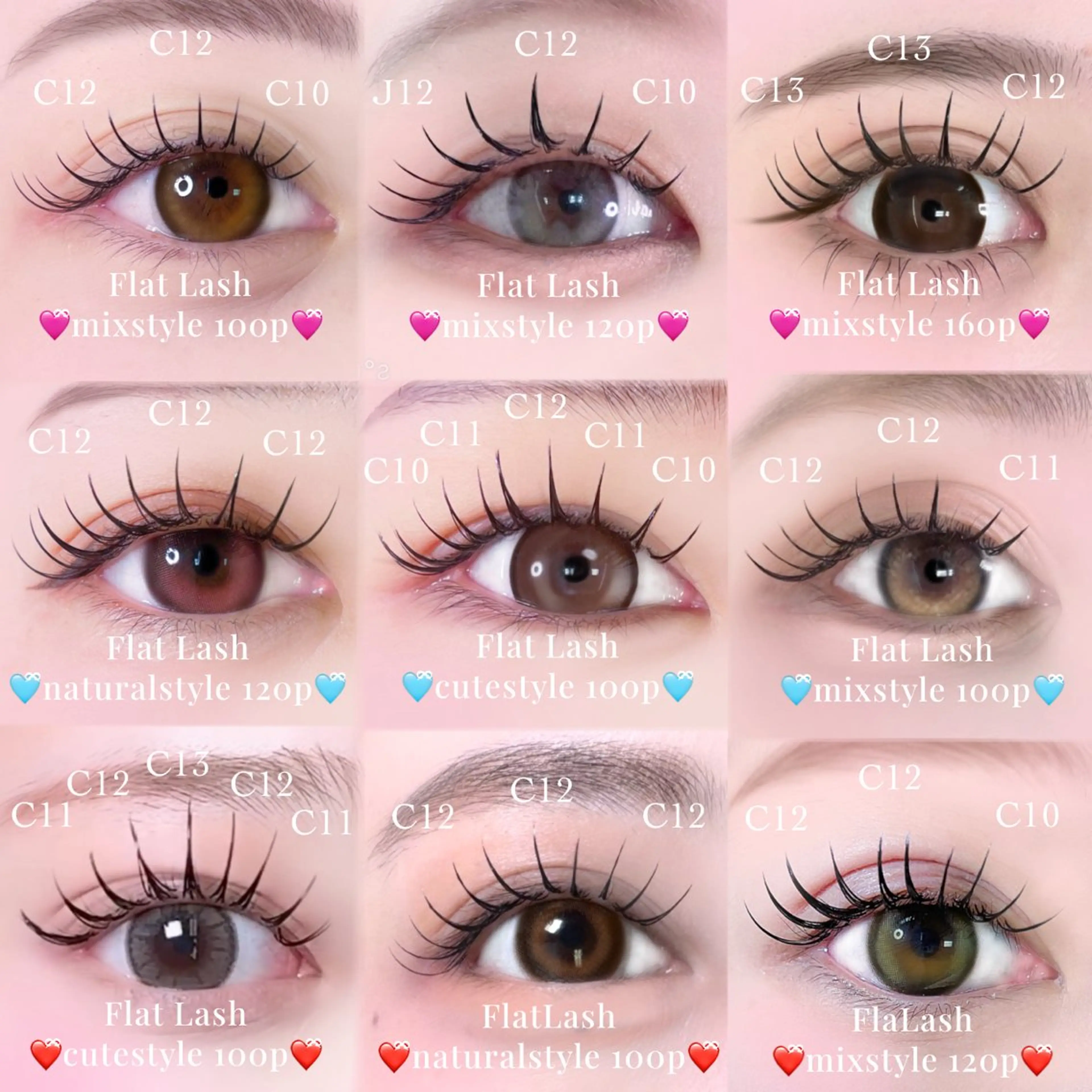 マツエク・マツパ 大阪梅田 SAKI 韓国風束感まつ毛のマツエク・マツパデザイン