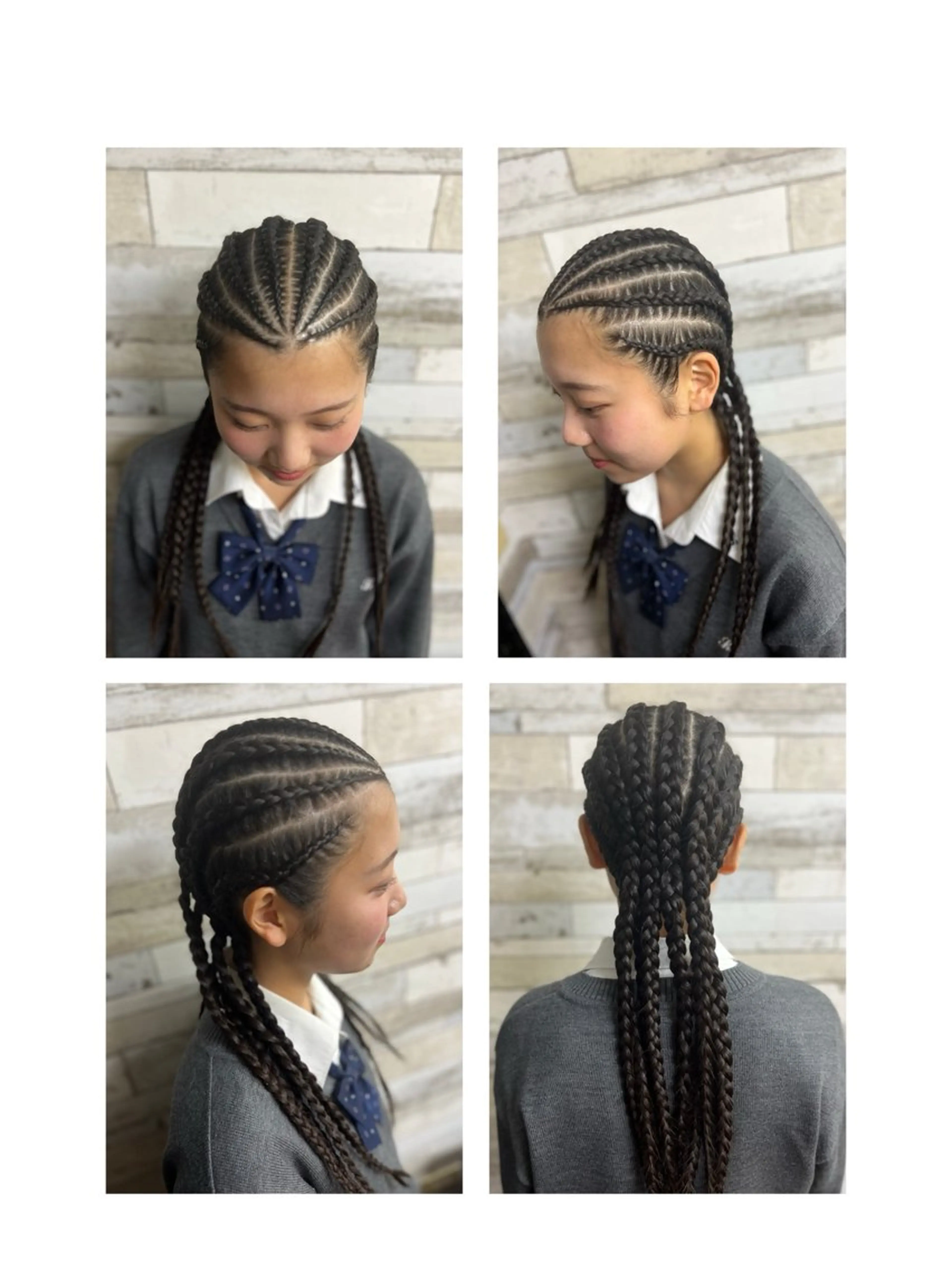 ロング B-W ⭐️REIKOのヘアスタイル