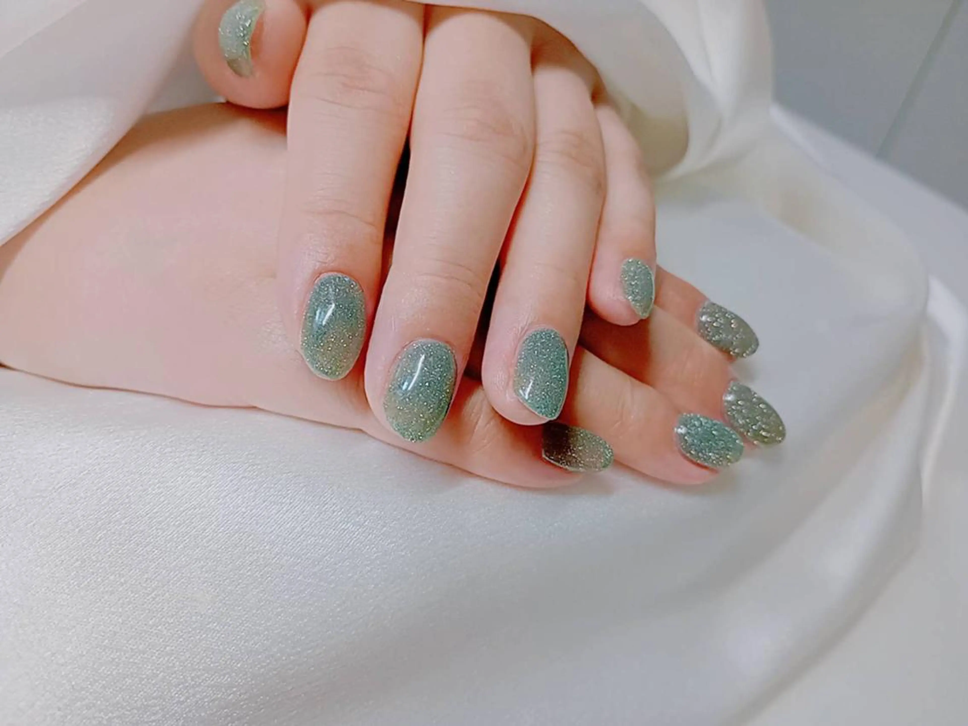 ネイル ジョリ ちひろ☘️🩵のネイルデザイン